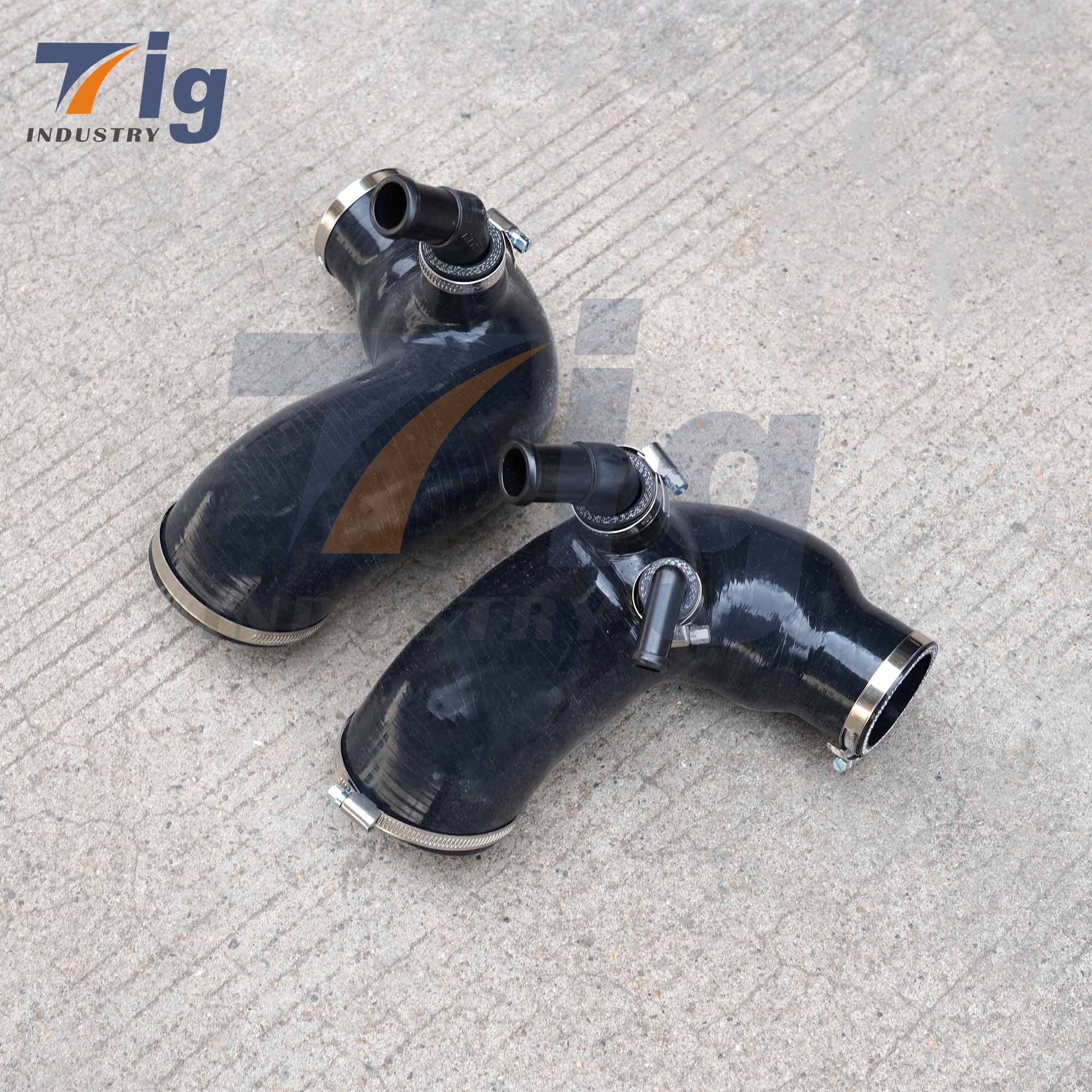 Kia Stinger/Genesis G70 3.3L High Flow Silicone Turbo Inlets
