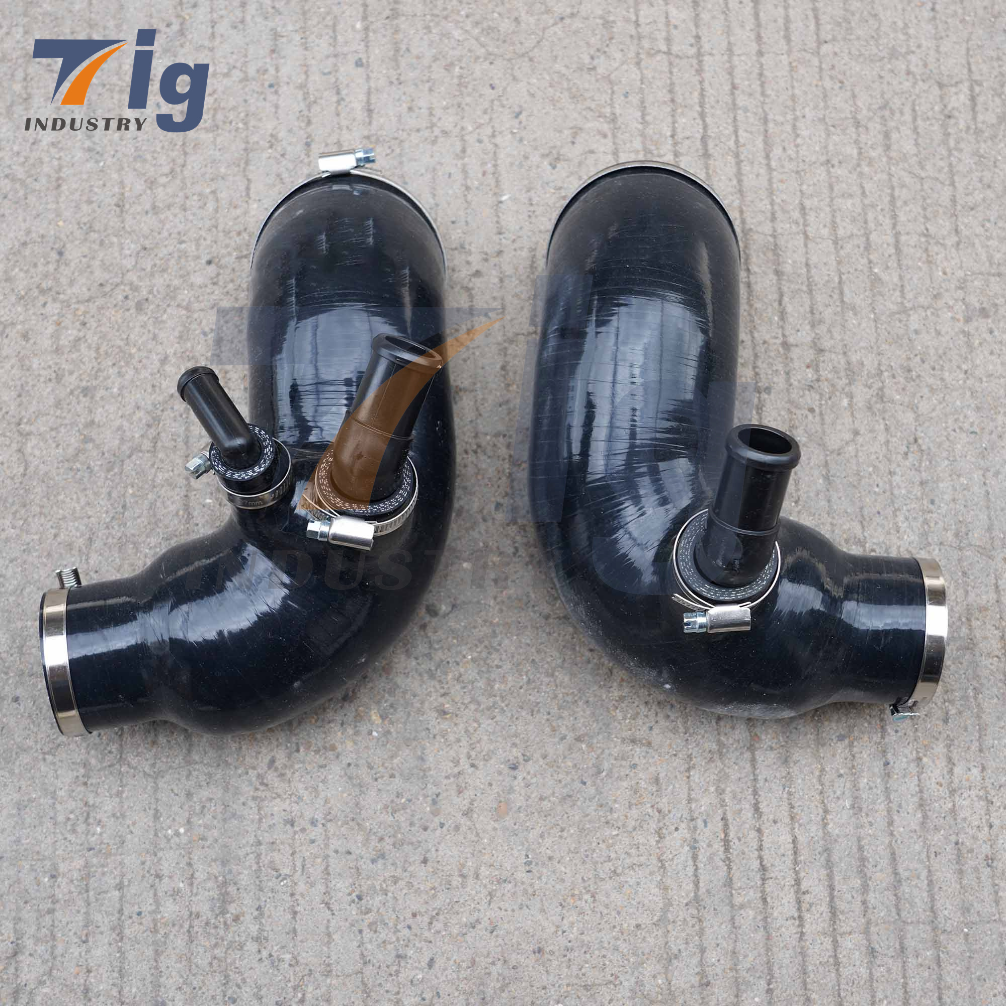 Kia Stinger/Genesis G70 3.3L High Flow Silicone Turbo Inlets