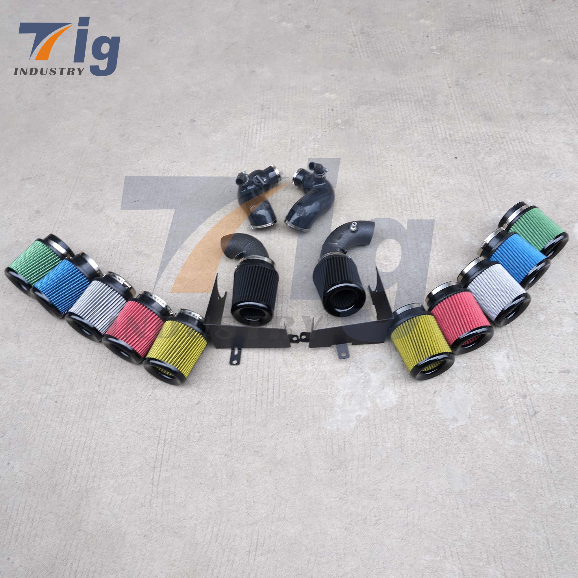 Kia Stinger Genesis G70 3.3L V6 Dual Intake Silicone Turbo Inlets