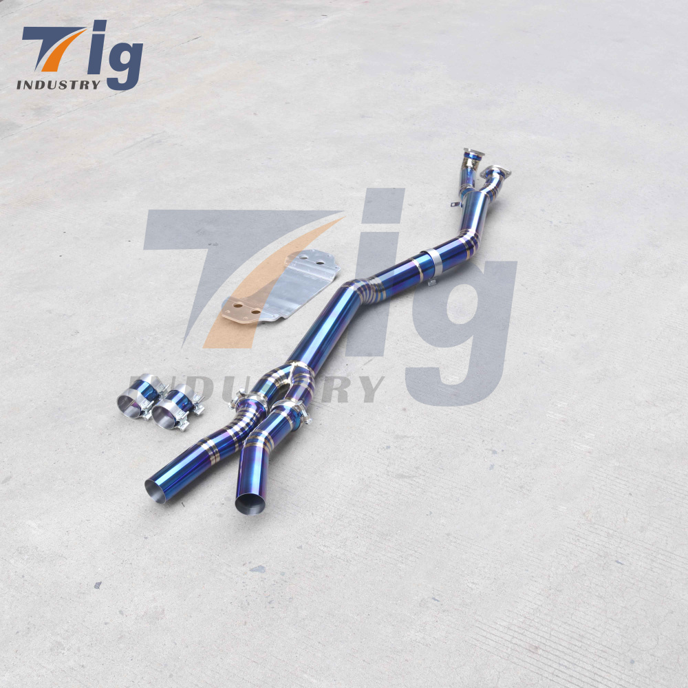 BMW S58 Titanium exhaust pipe G80 G82 m3 m4 midpipe