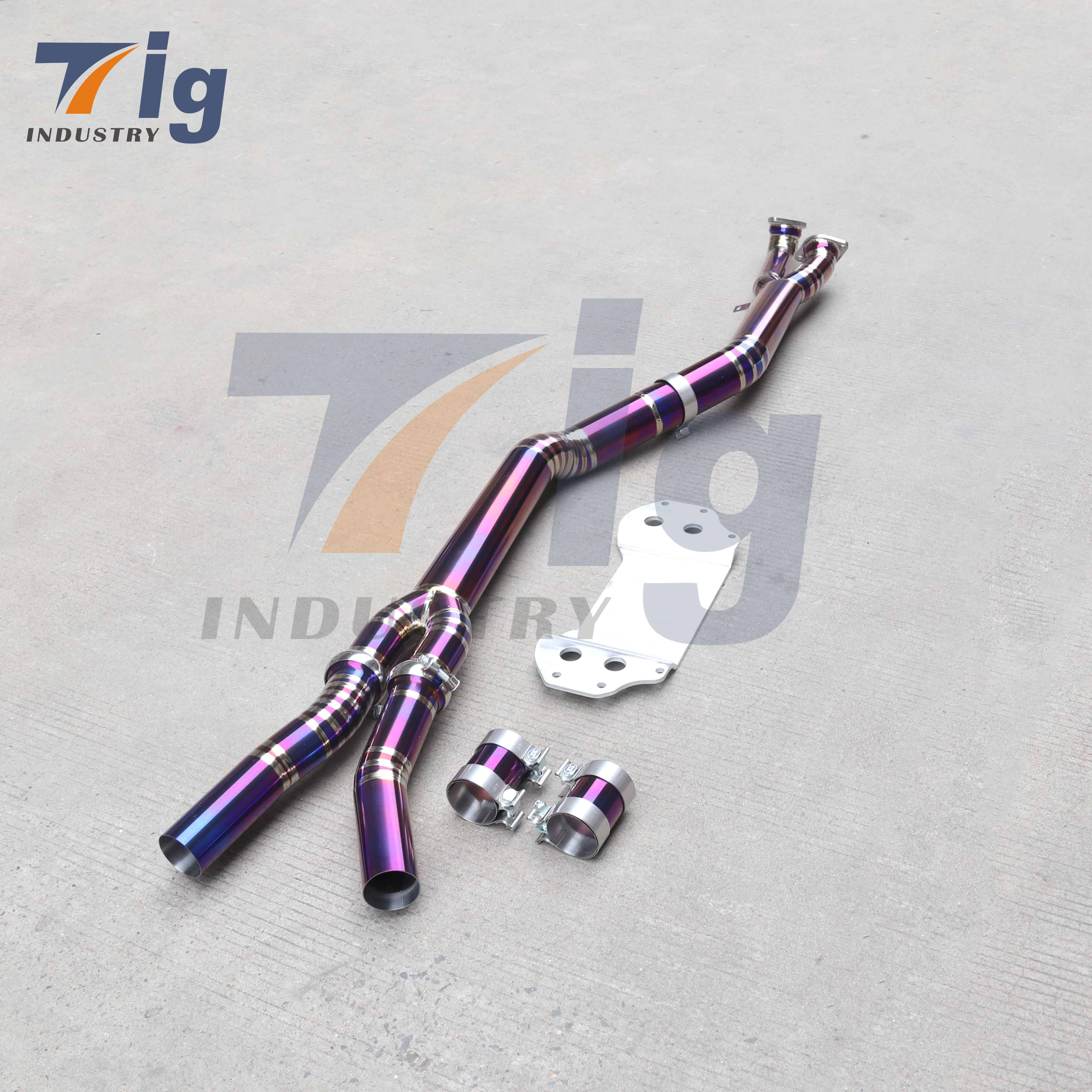 BMW S58 Titanium exhaust pipe G80 G82 m3 m4 midpipe