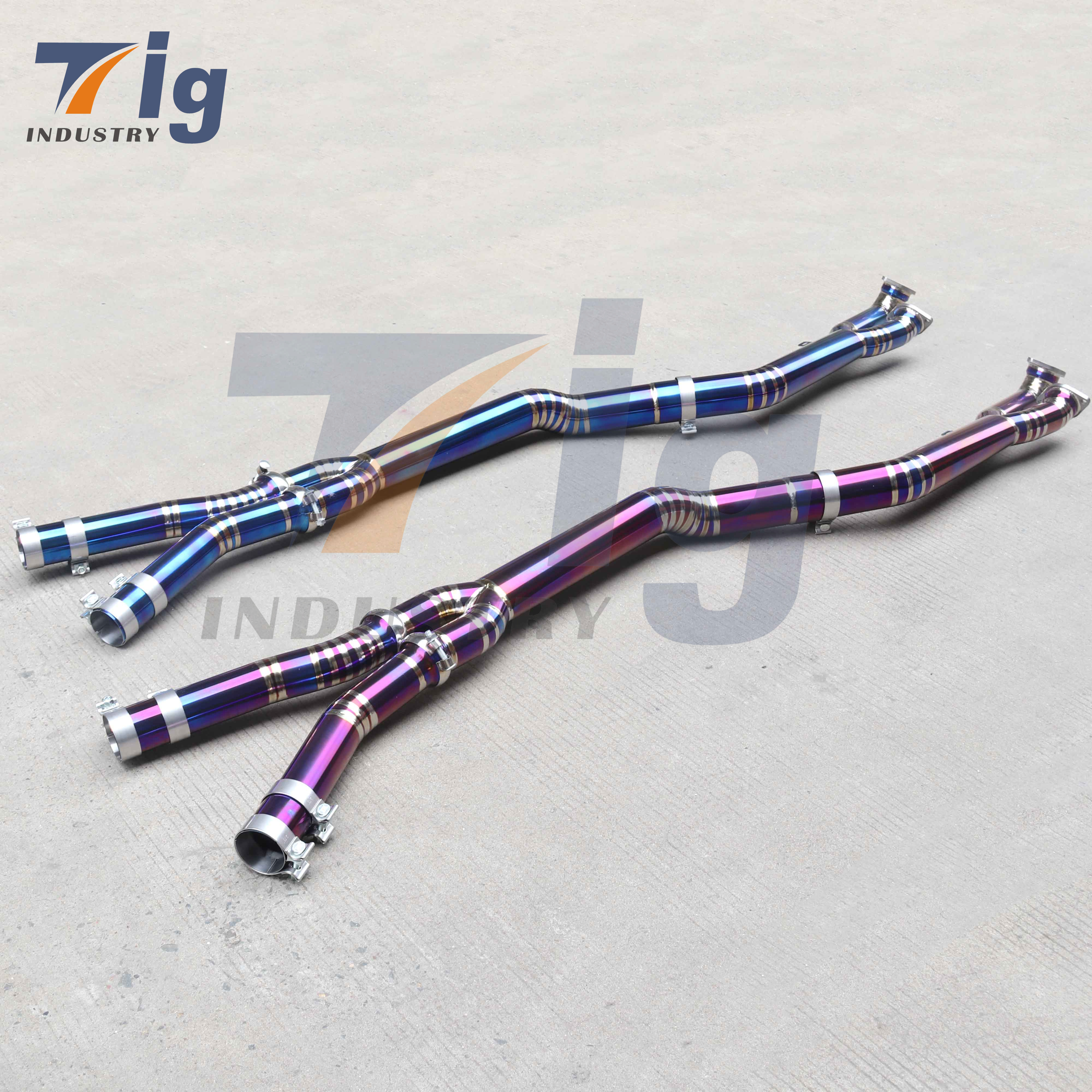 BMW S58 Titanium exhaust pipe G80 G82 m3 m4 midpipe