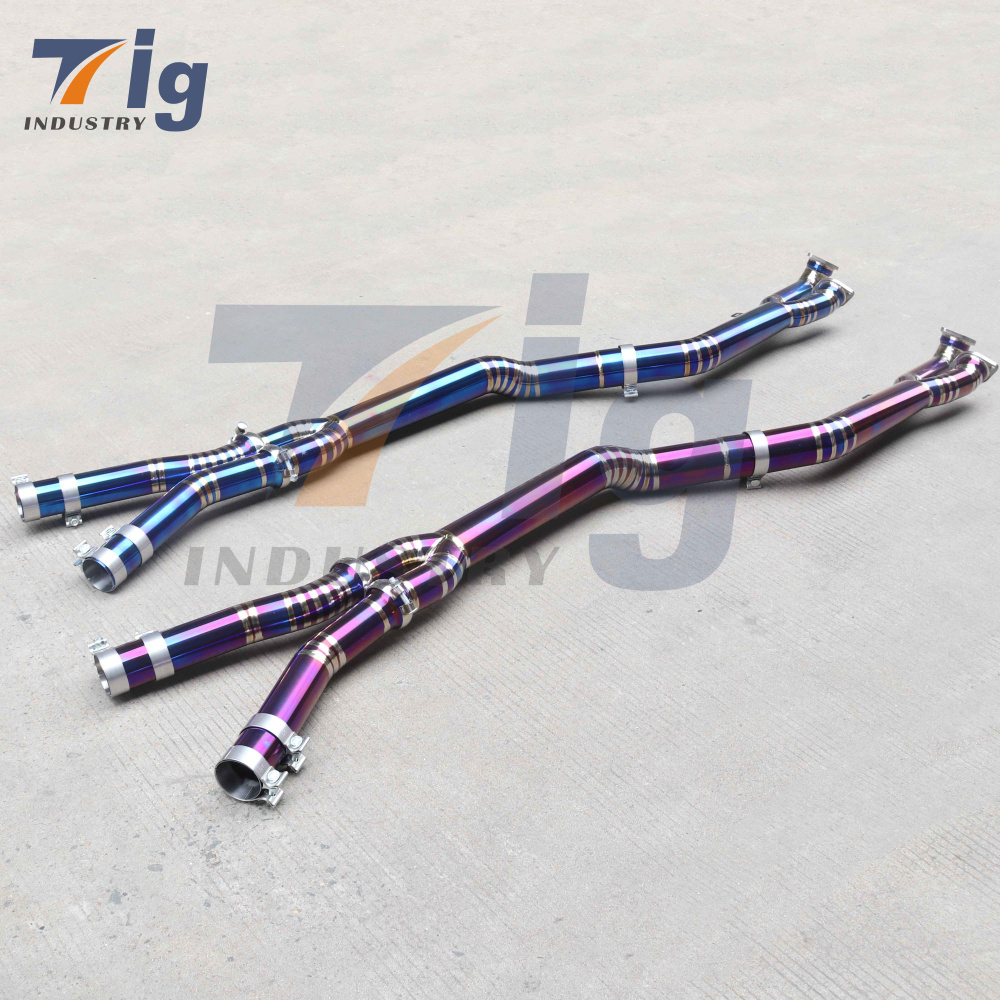 BMW S58 Titanium exhaust pipe G80 G82 m3 m4 midpipe