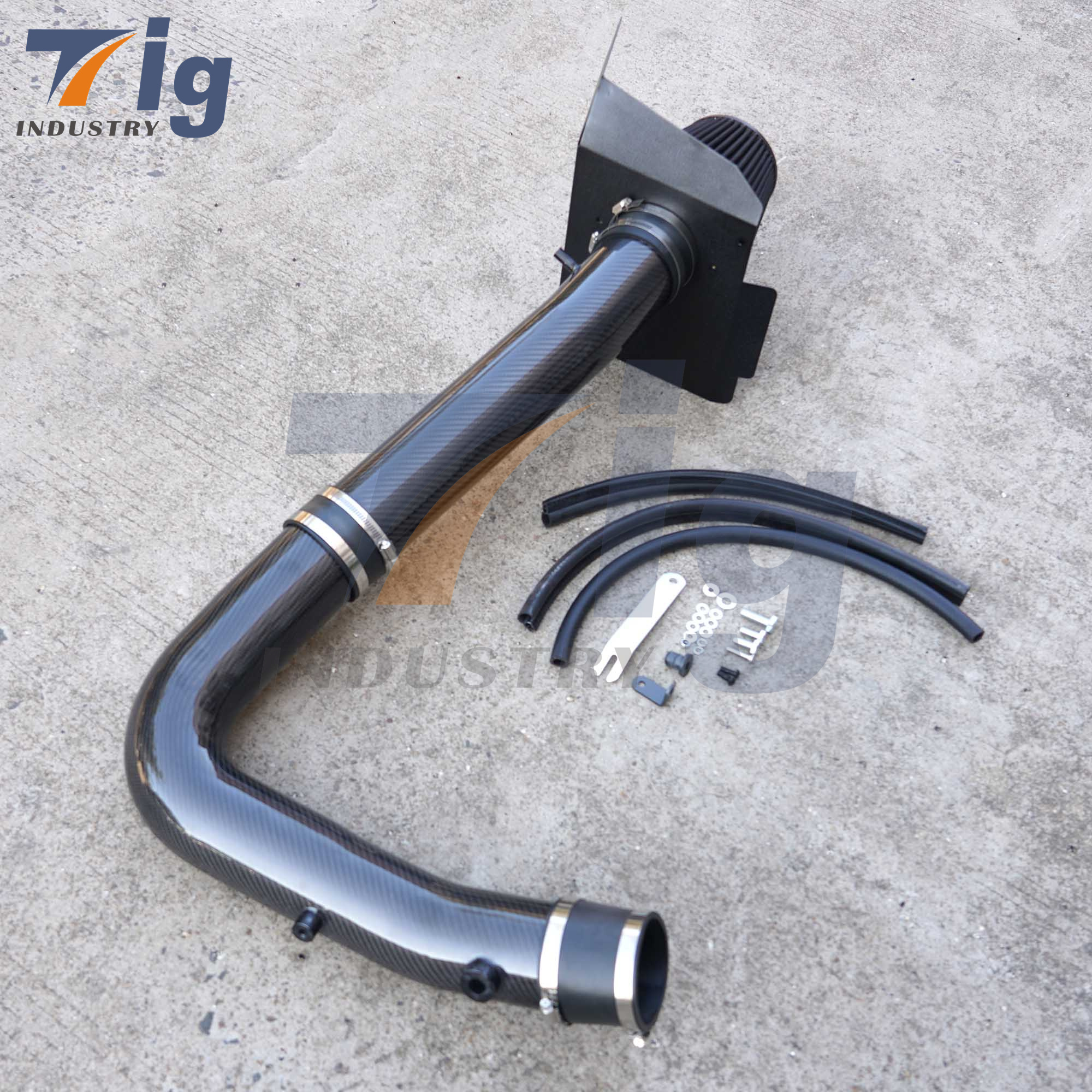 Dodge 3.6L Carbon Fiber intake Charger Challenger 300 3.6L V6 Engine 2011-2023 Heat Shield Cold Air Intake + Filter Kit
