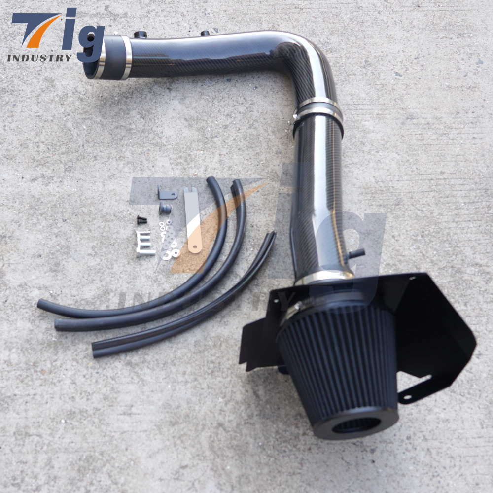 Dodge 3.6L Carbon Fiber intake Charger Challenger 300 3.6L V6 Engine 2011-2023 Heat Shield Cold Air Intake + Filter Kit