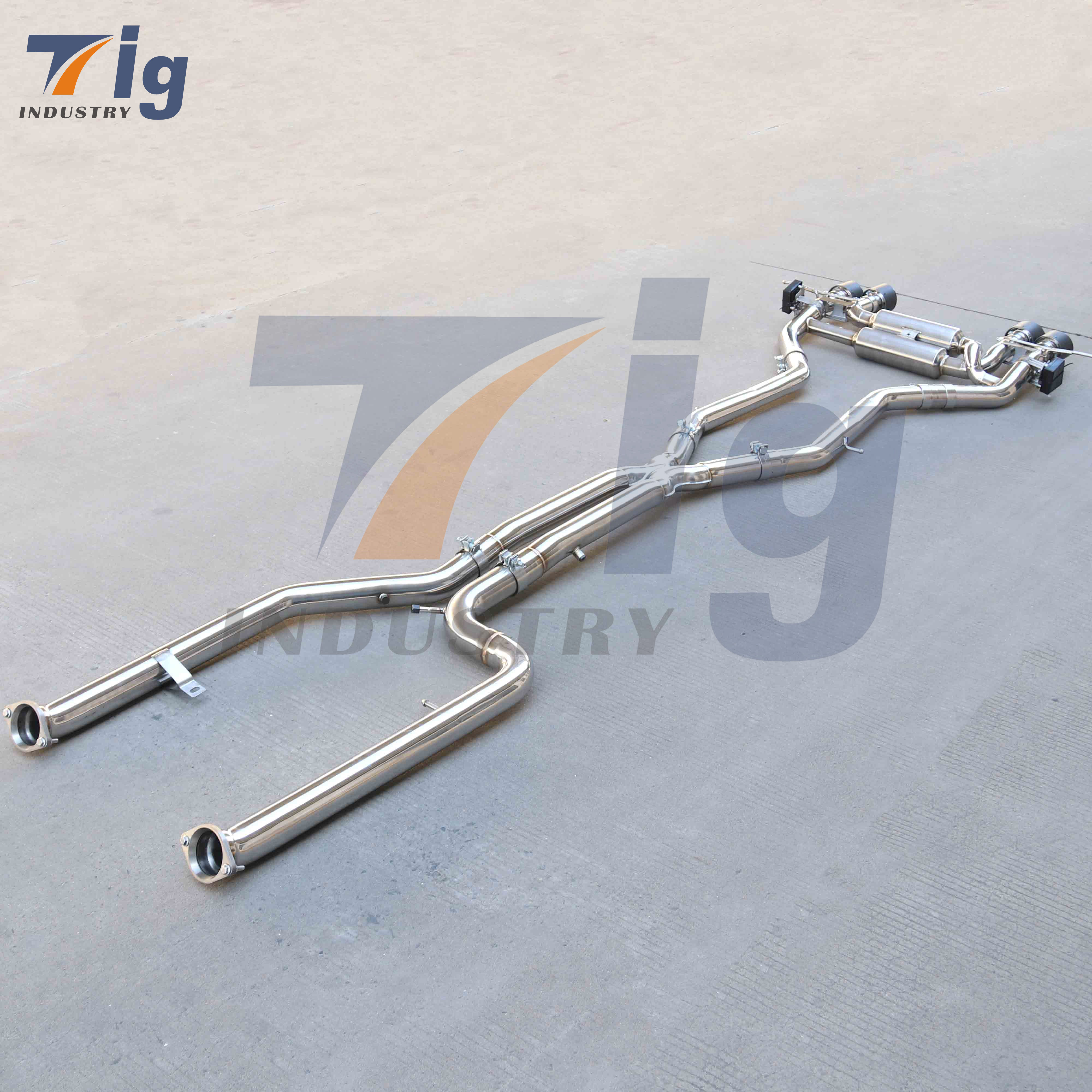 S58 G80 G82 M3 M4 Twin Tube SS304 Exhaust Catback