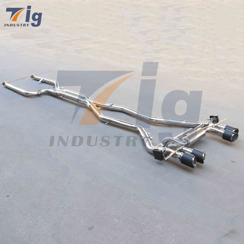 S58 G80 G82 M3 M4 Twin Tube SS304 Exhaust Catback