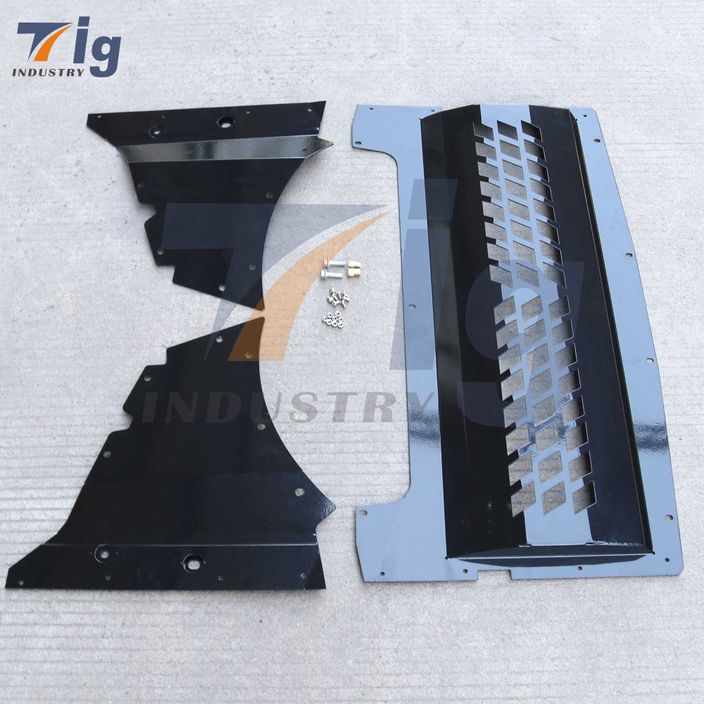 BMW M2C F87 Aluminum Alloy Oil Cooler Skid Plate and Lower Engine Guard Plate
