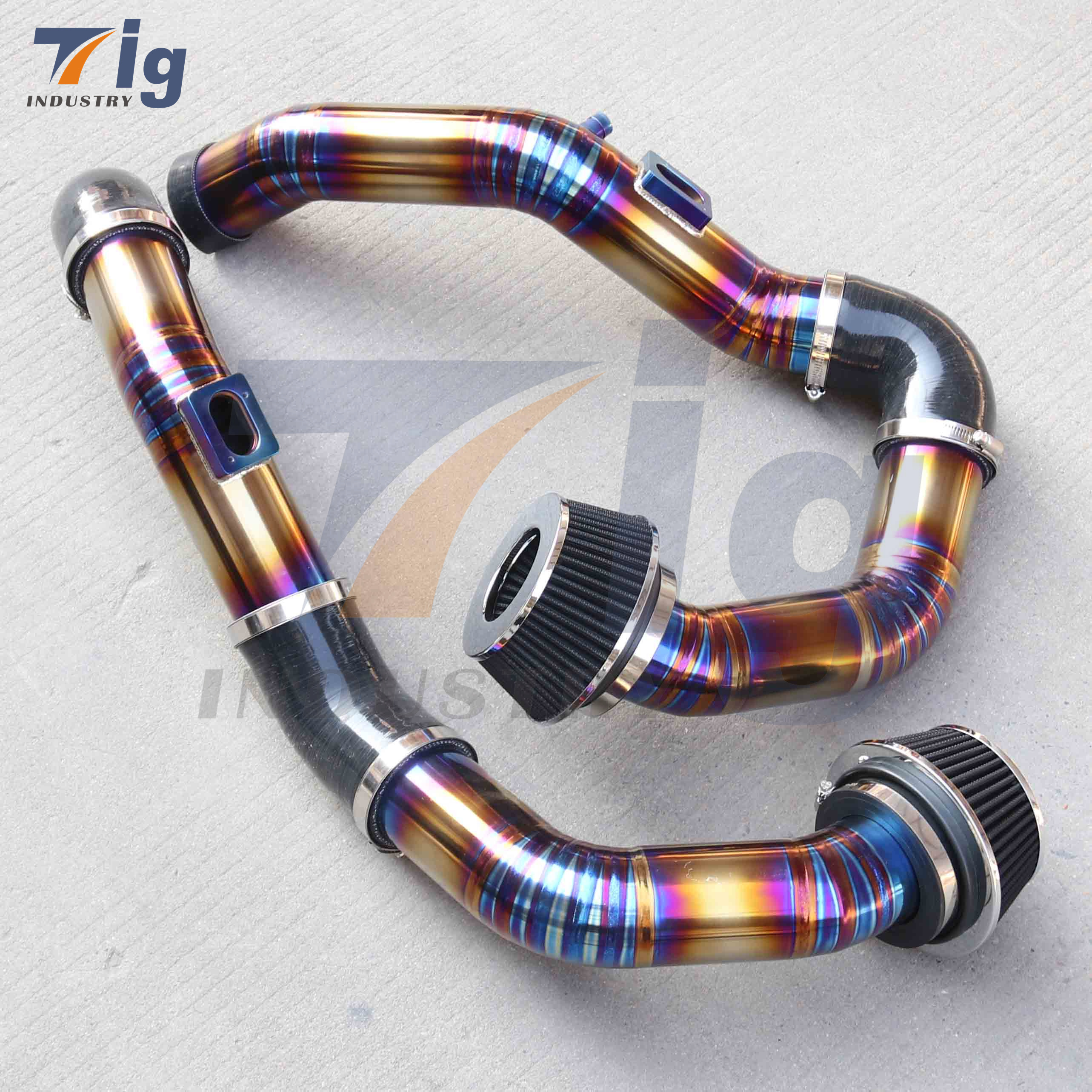 FOR BMW F8X M3 M4 f80 f82 TITANIUM FRONT MOUNT INTAKE KIT S55 15-18