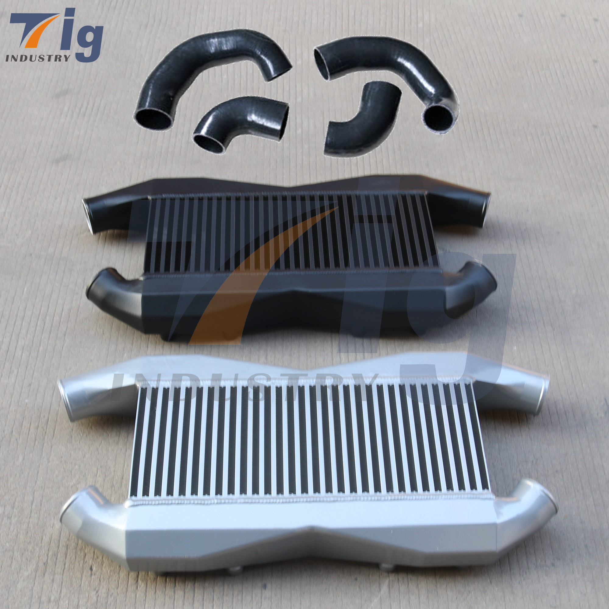 Nissan Gtr R35 1500HP Gtr Big Intercooler Custom Make Turbo Intercooler Kit With Silicone Hose