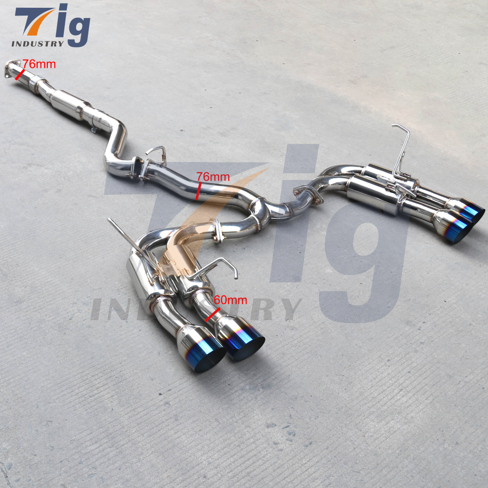 Subaru WRX STI R400 SS304 Tip Cat Back Exhaust 2015-2019