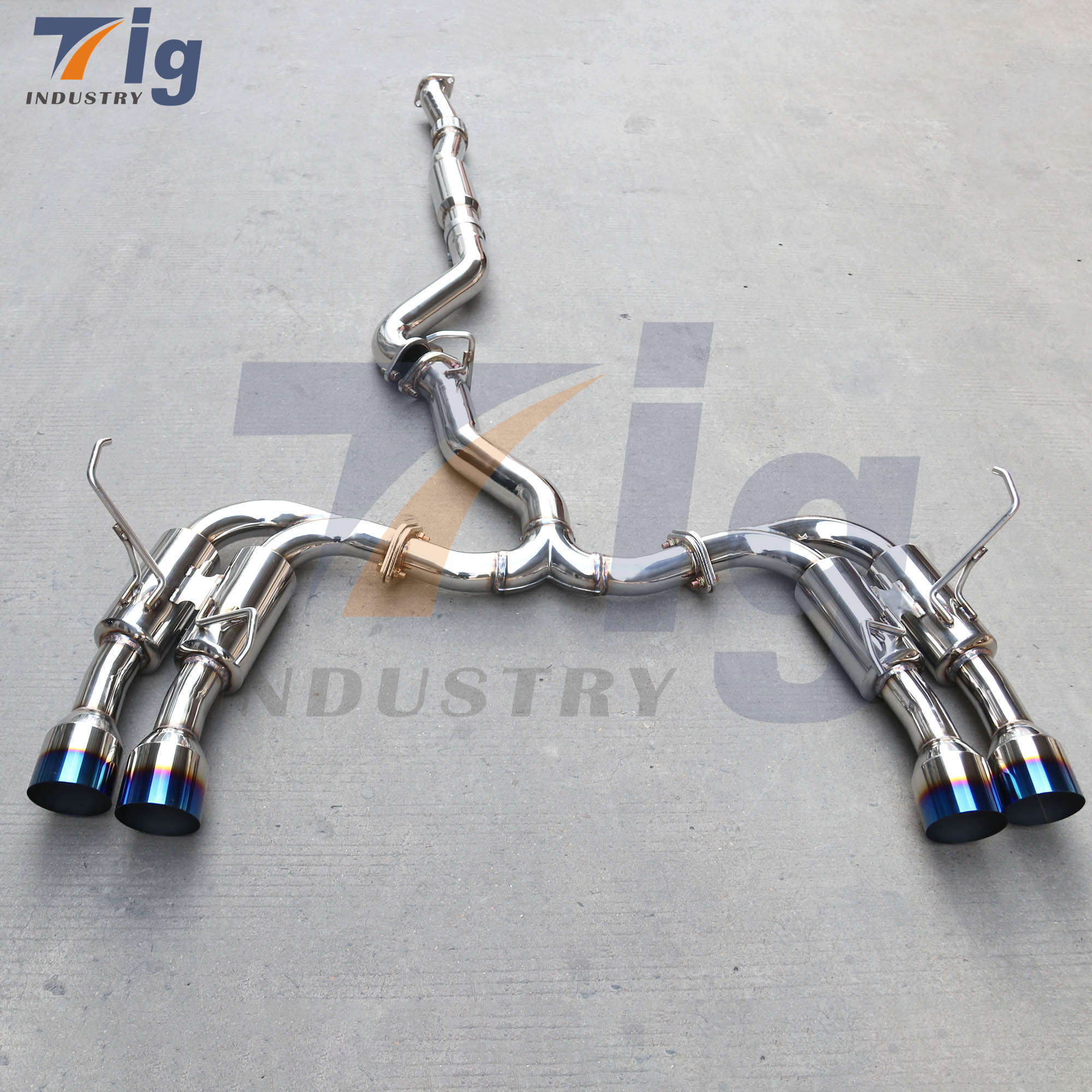 Subaru WRX STI R400 SS304 Tip Cat Back Exhaust 2015-2019