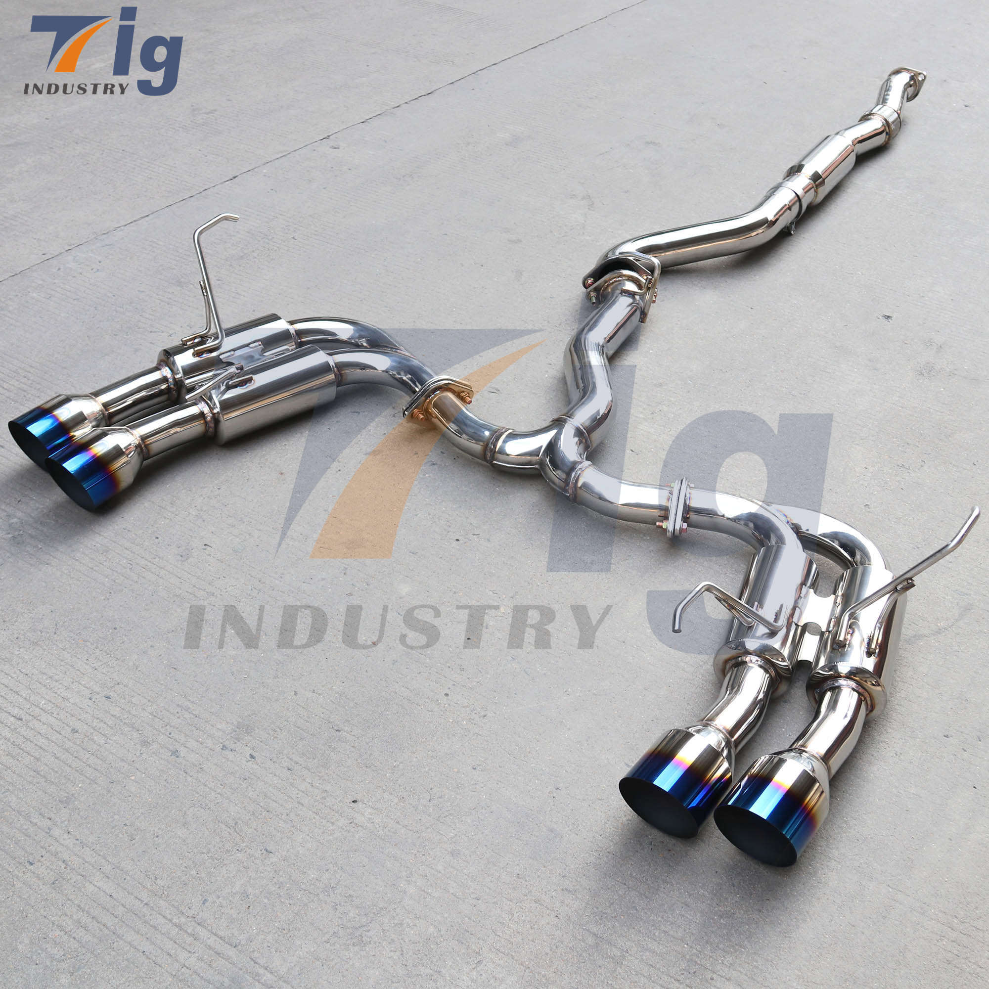 Subaru WRX STI R400 SS304 Tip Cat Back Exhaust 2015-2019