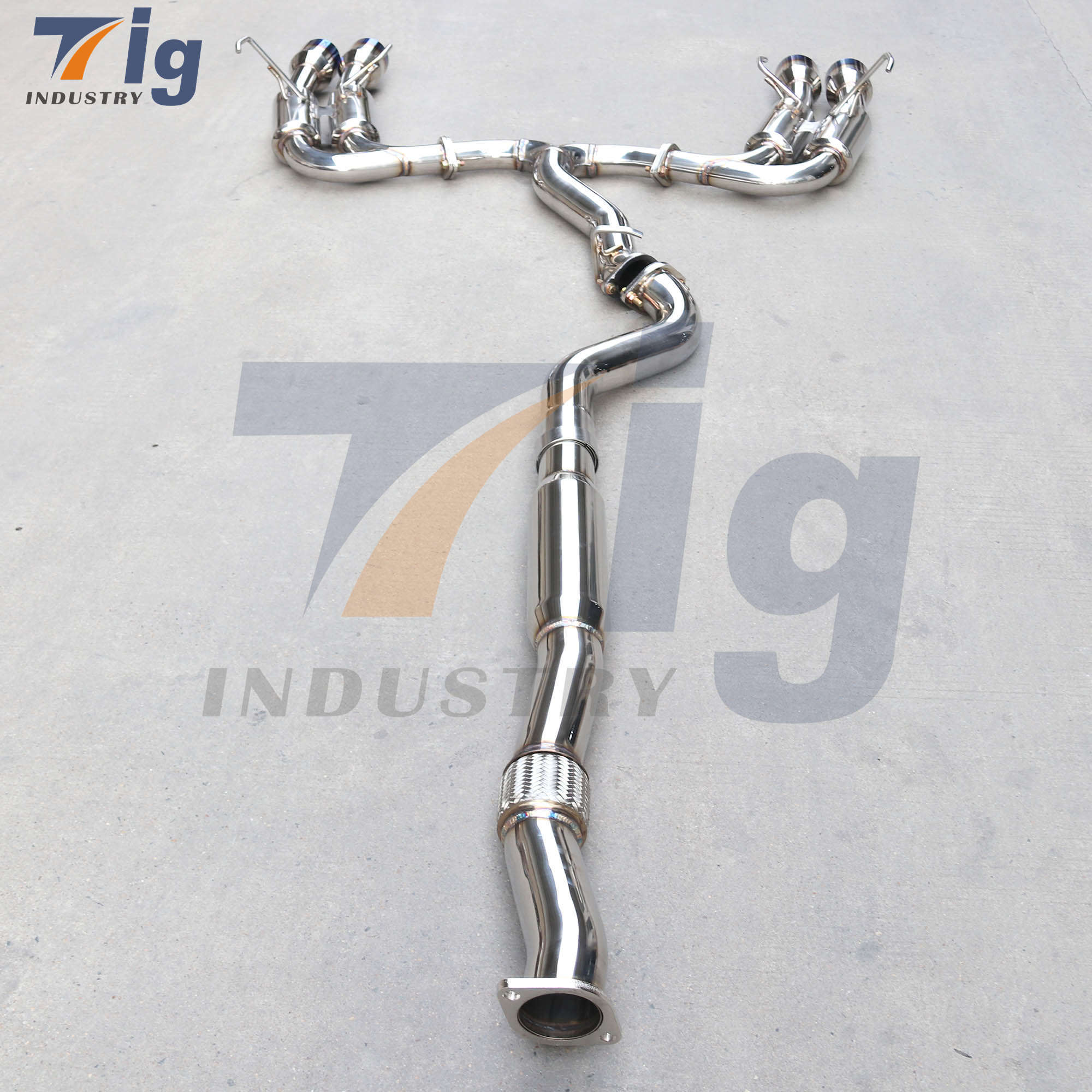 Subaru WRX STI R400 SS304 Tip Cat Back Exhaust 2015-2019