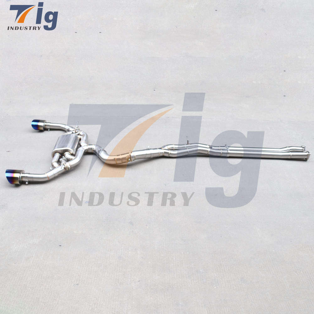 SS304 Downpipe Exhaust Audi RS3 8Y 8V Sedan Sportback with Valvetronic Catback Muffler 2017-2023