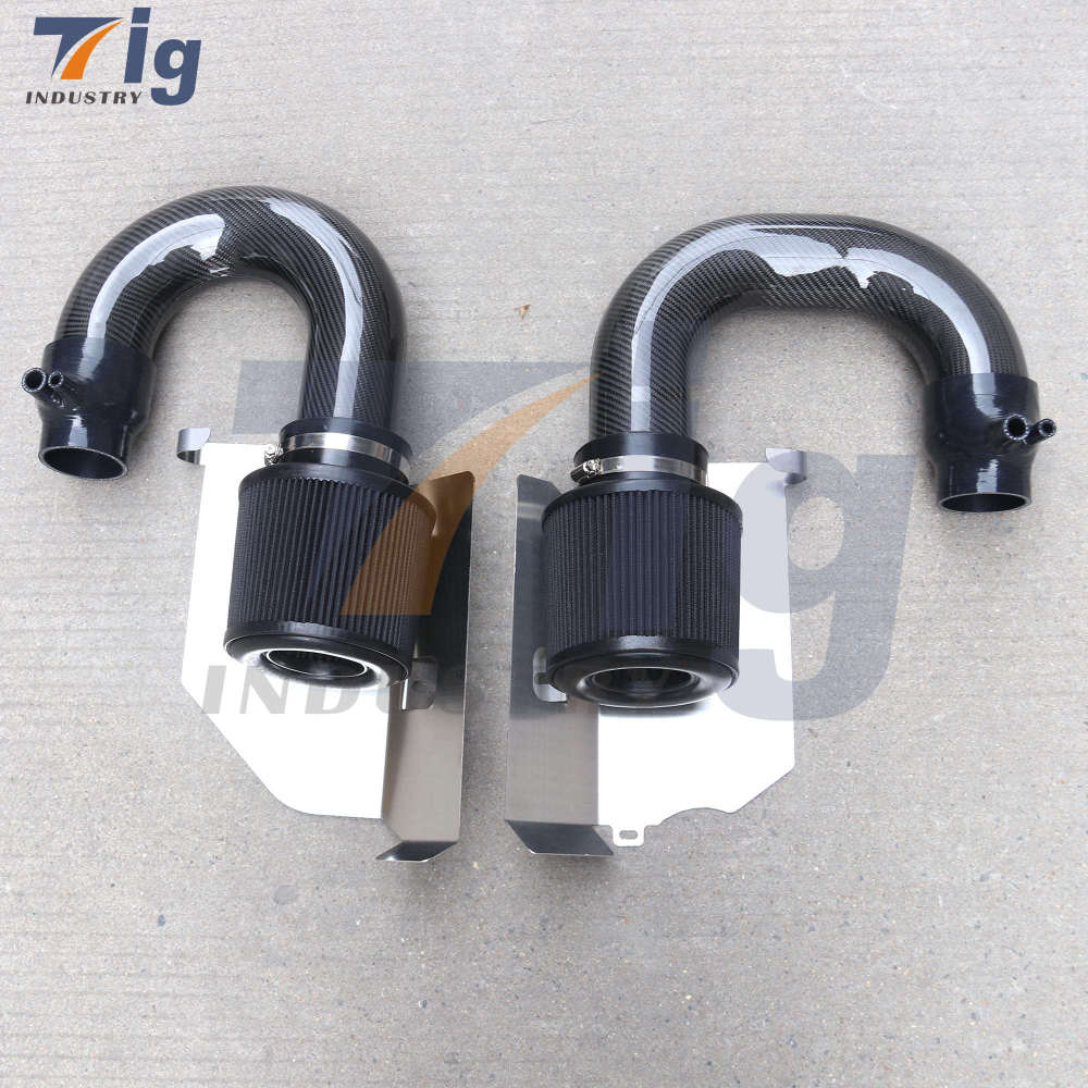 Mercedes Benz C63 C63S GLC63 GLC63S 3″ AMG Dry Carbon Fiber Intake Kit