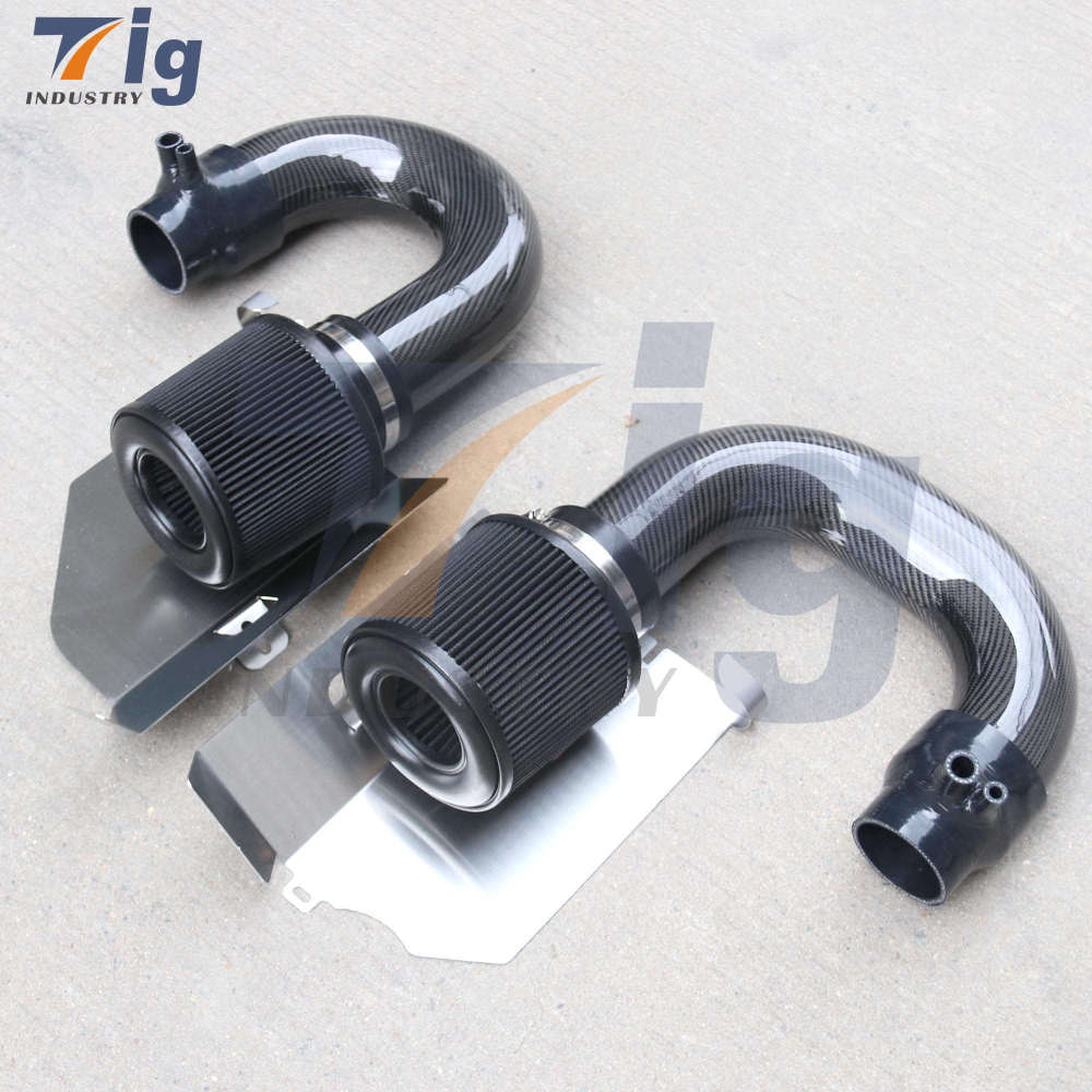 Mercedes Benz C63 C63S GLC63 GLC63S 3″ AMG Dry Carbon Fiber Intake Kit