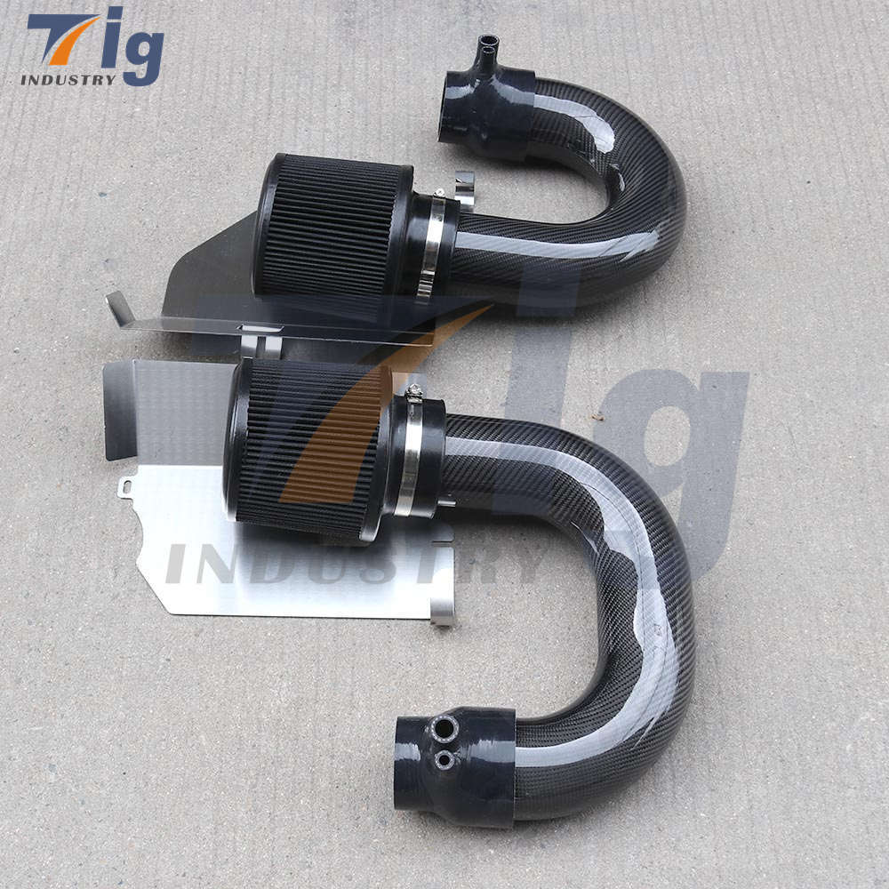 Mercedes Benz C63 C63S GLC63 GLC63S 3″ AMG Dry Carbon Fiber Intake Kit