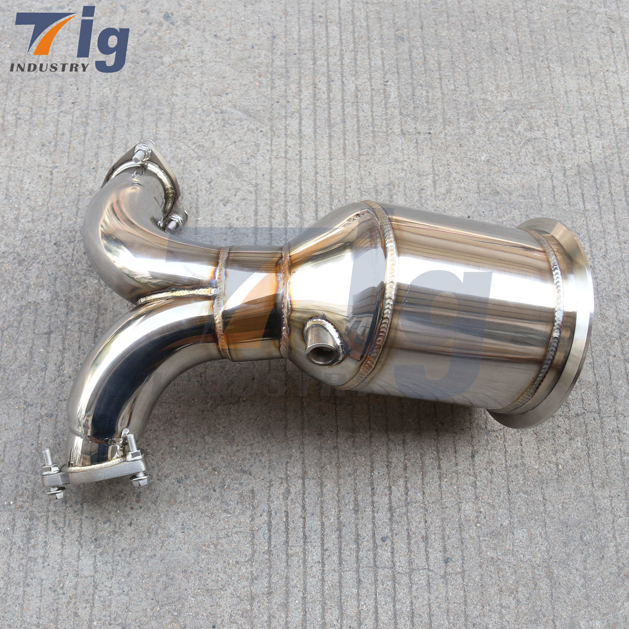 Performance Catless Downpipe For Audi S4 S5 B9 2017 3.0T