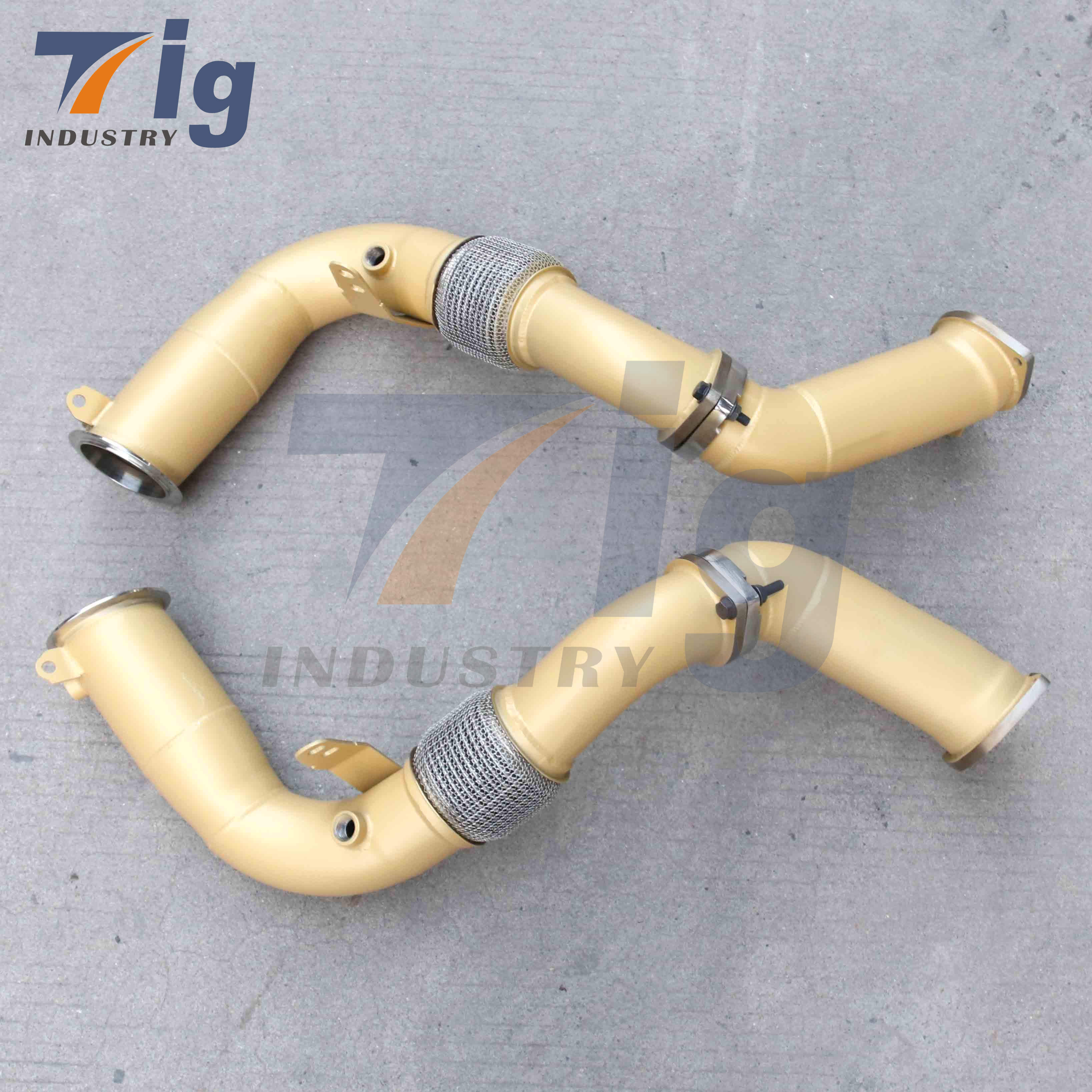 F95 F96 X5M X6M RK CATLESS Ceramic Coating DOWNPIPES S68 22-25