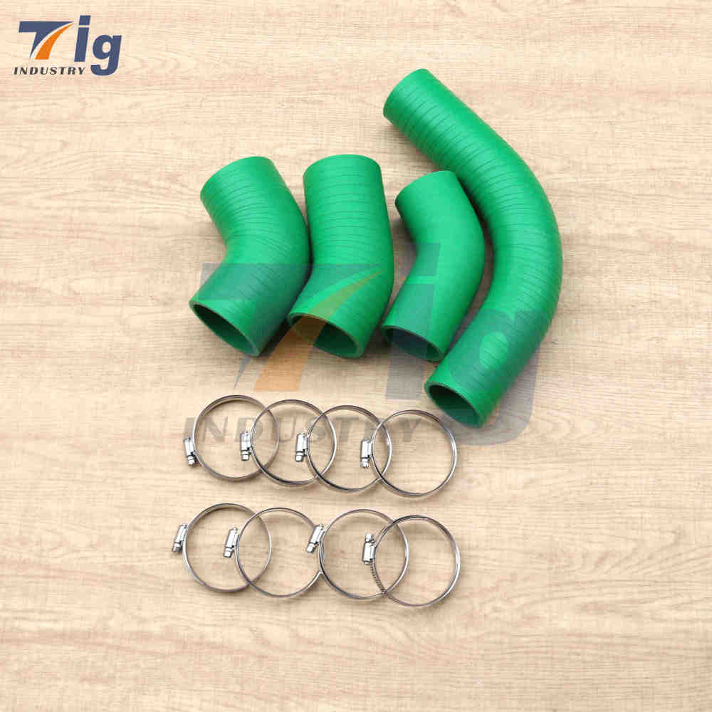 5-Ply Silicone CAC Intercooler Boot Kit GM Duramax 6.6L LB7 2001-2004 Silverado Sierra 2500 3500 Direct Fit OEM Upgrade