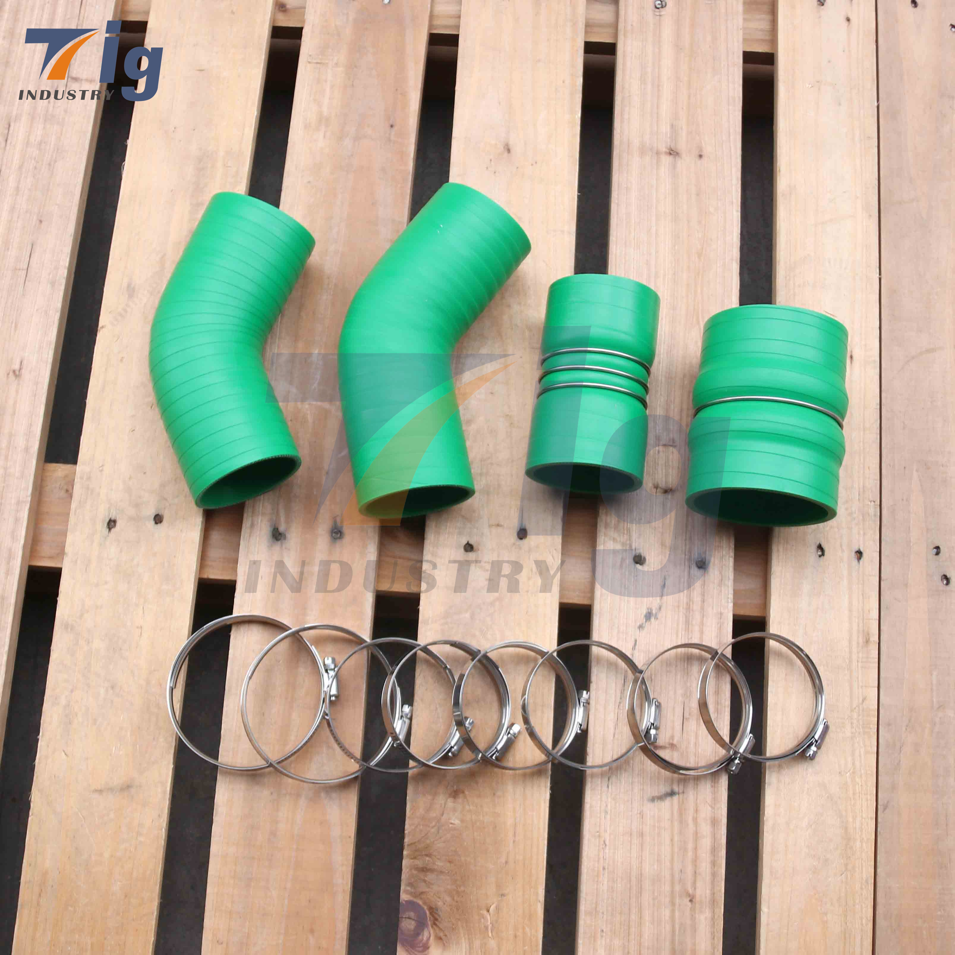Silicone CAC Intercooler Boot Kit Dodge Ram 6.7L Cummins 2013-2018 2500 3500 Multi-Ply Reinforced Direct Fit OEM Upgrade