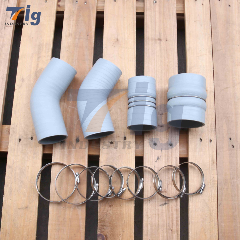 Silicone CAC Intercooler Boot Kit Dodge Ram 6.7L Cummins 2013-2018 2500 3500 Multi-Ply Reinforced Direct Fit OEM Upgrade