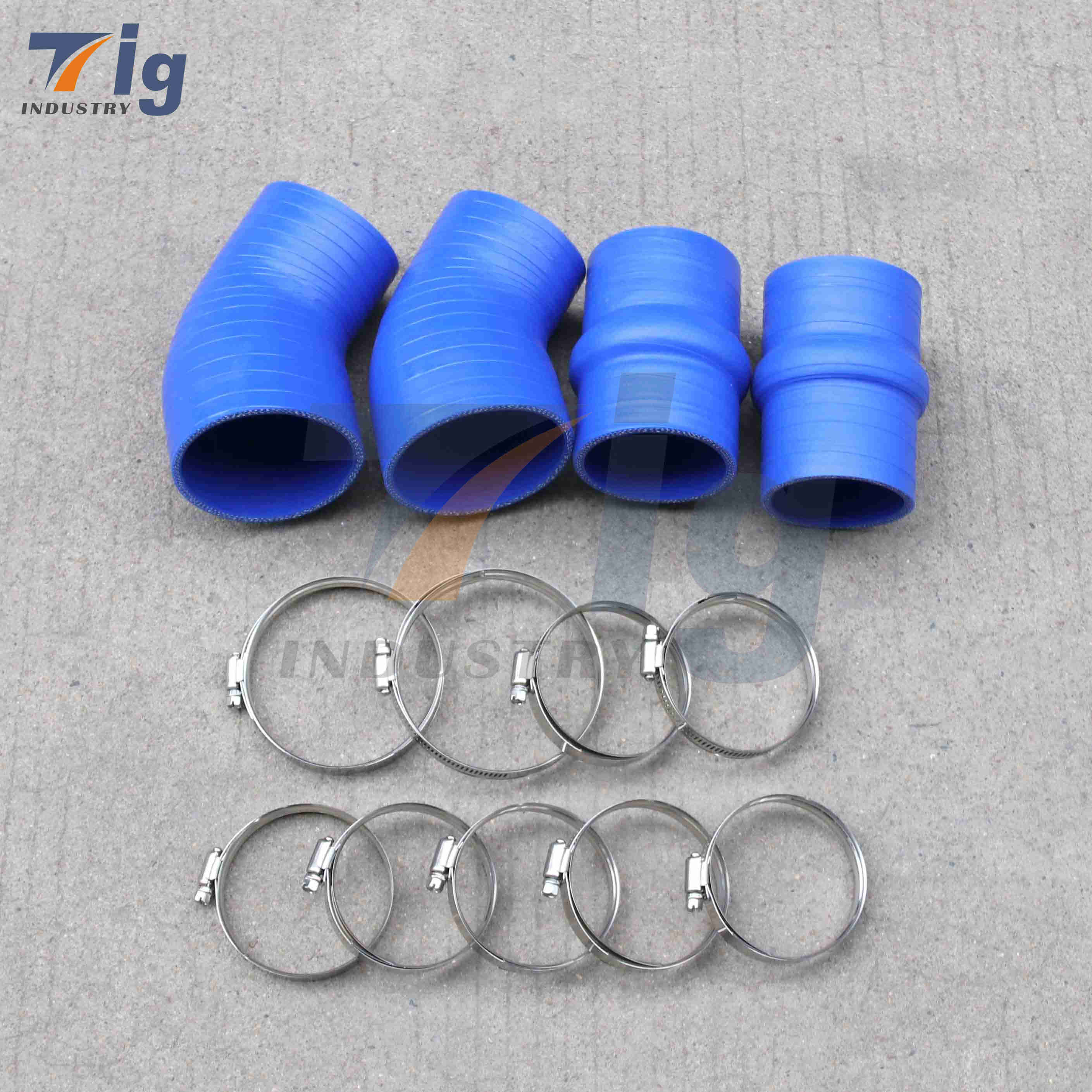 Silicone CAC Intercooler Boot Kit Dodge Ram 5.9L Cummins 12V 24V 1994-2002 2500 3500 Reinforced Direct Fit OEM Upgrade