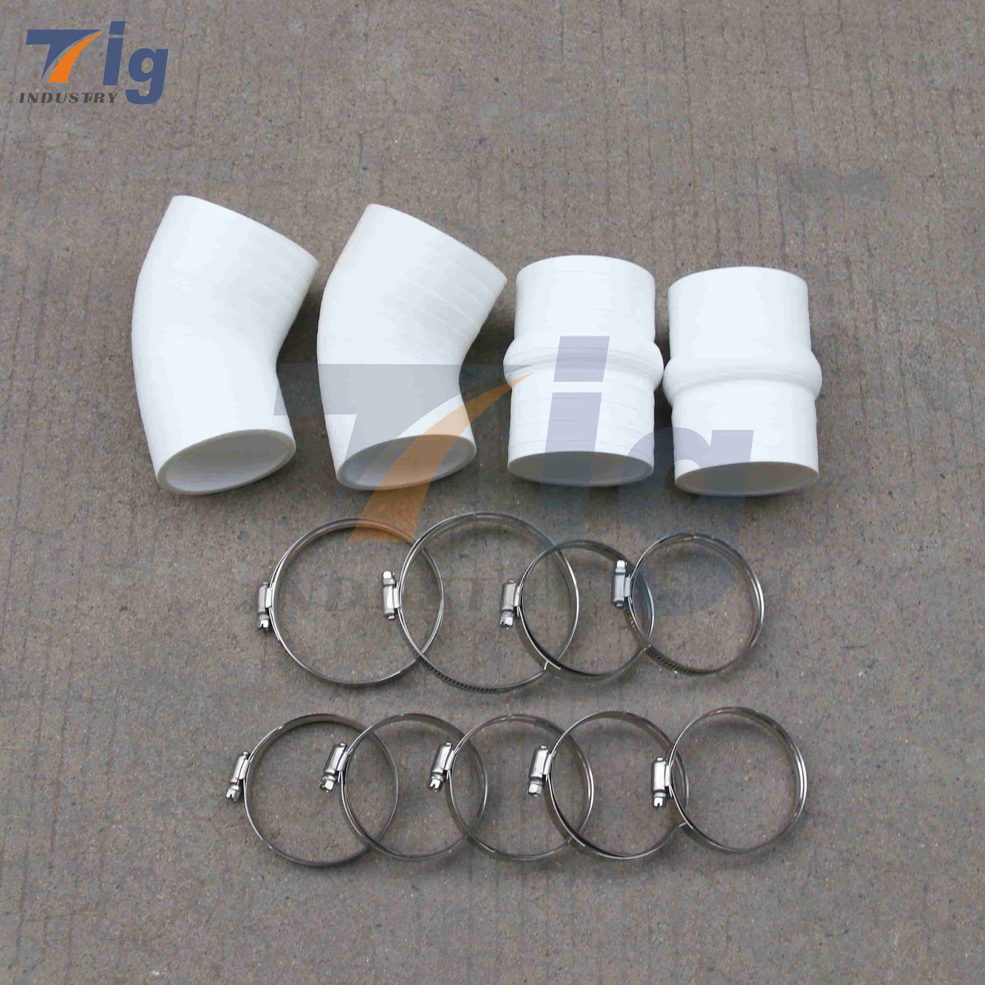 Silicone CAC Intercooler Boot Kit Dodge Ram 5.9L Cummins 12V 24V 1994-2002 2500 3500 Reinforced Direct Fit OEM Upgrade