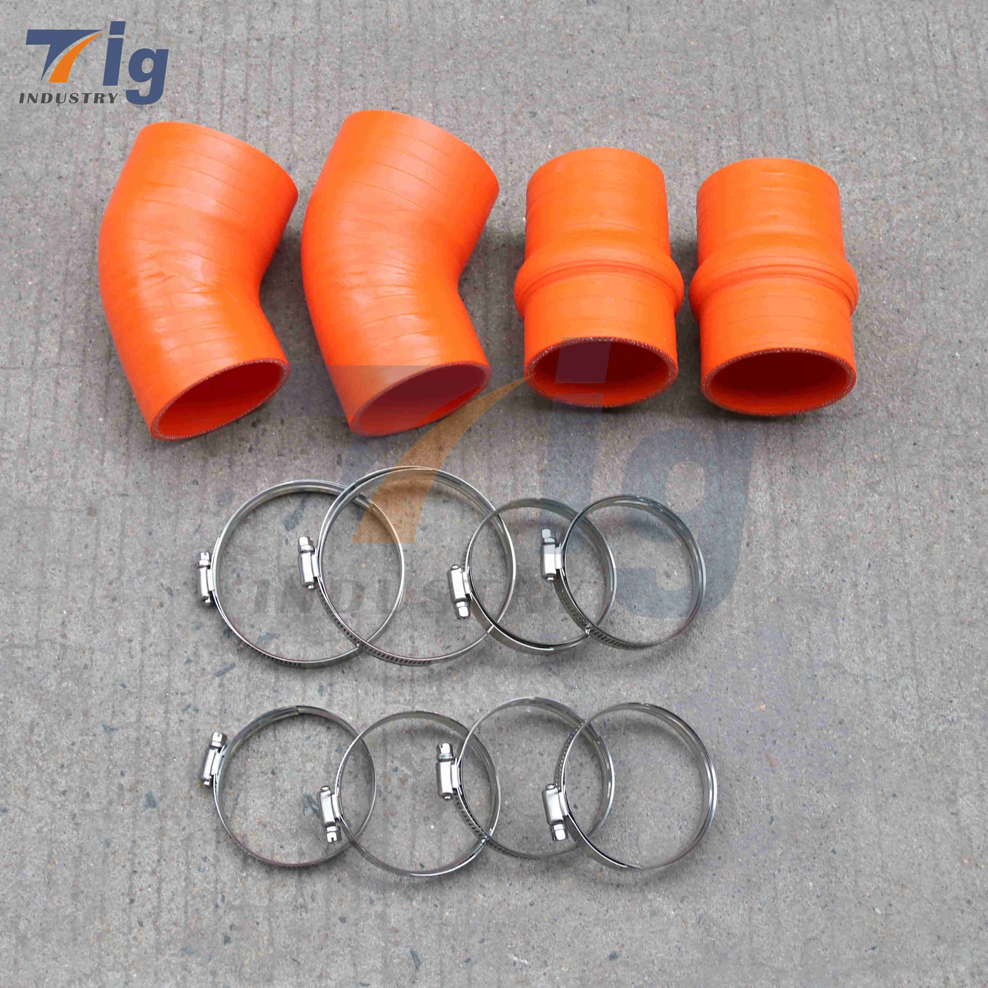 Silicone CAC Intercooler Boot Kit Dodge Ram 5.9L Cummins 12V 24V 1994-2002 2500 3500 Reinforced Direct Fit OEM Upgrade