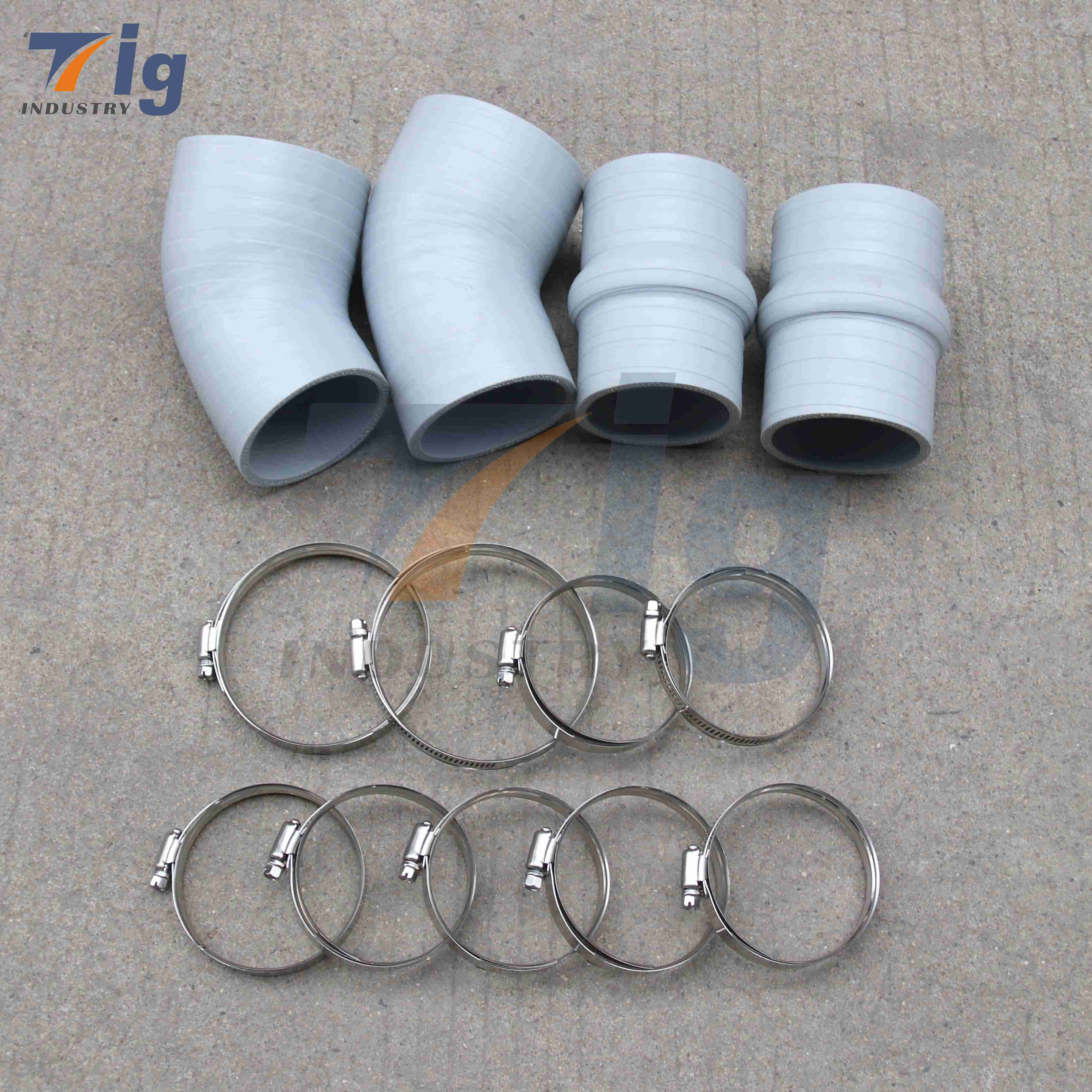 Silicone CAC Intercooler Boot Kit Dodge Ram 5.9L Cummins 12V 24V 1994-2002 2500 3500 Reinforced Direct Fit OEM Upgrade