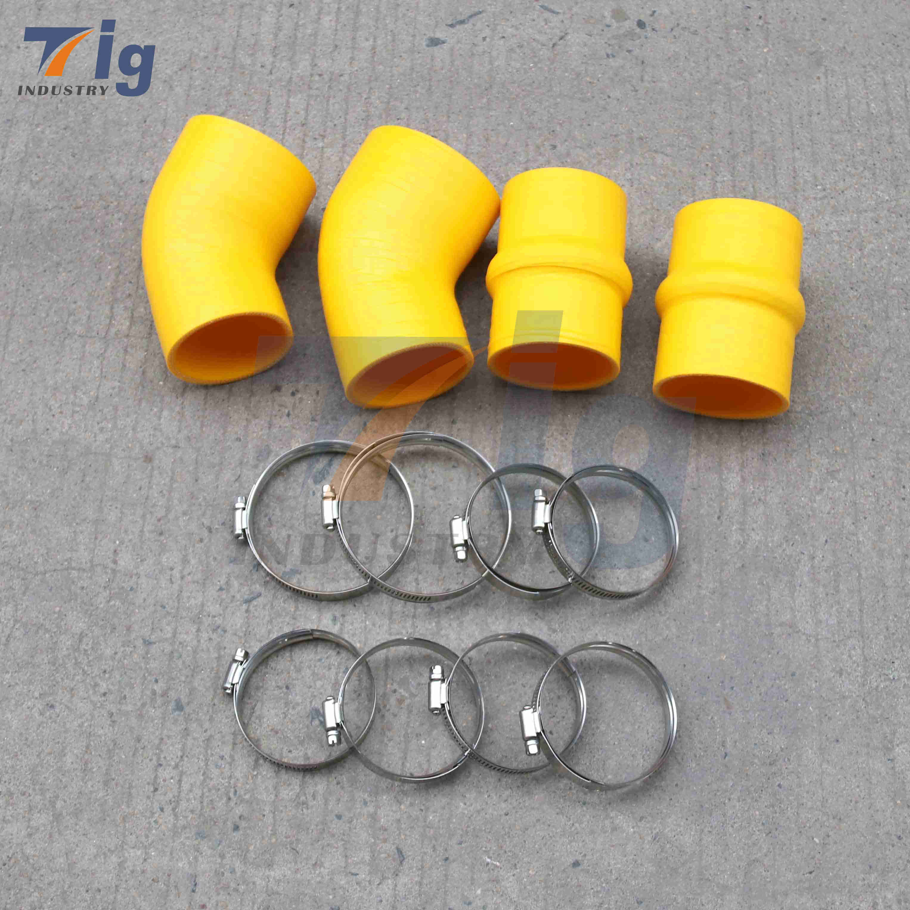 Silicone CAC Intercooler Boot Kit Dodge Ram 5.9L Cummins 12V 24V 1994-2002 2500 3500 Reinforced Direct Fit OEM Upgrade
