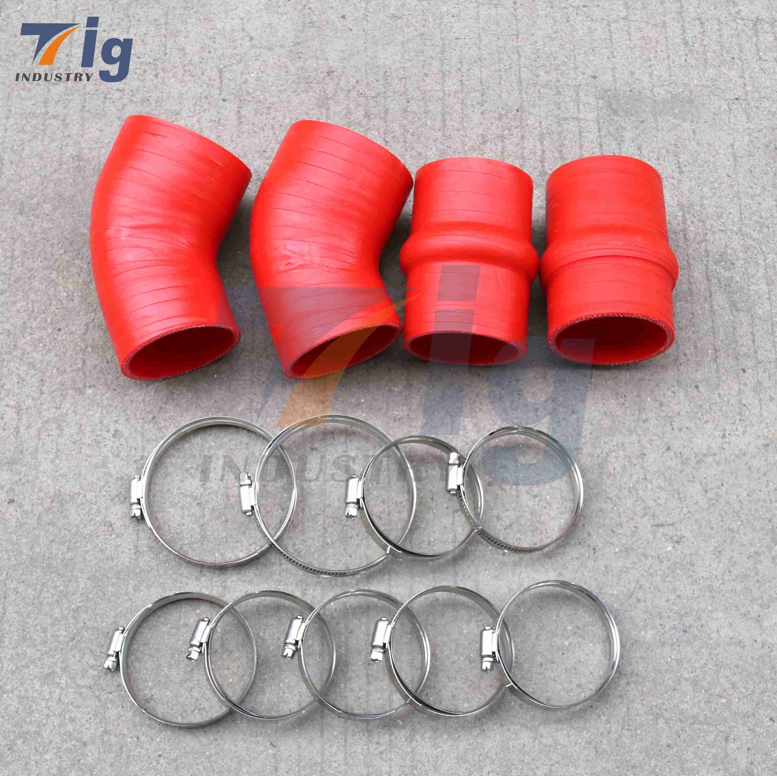 Silicone CAC Intercooler Boot Kit Dodge Ram 5.9L Cummins 12V 24V 1994-2002 2500 3500 Reinforced Direct Fit OEM Upgrade