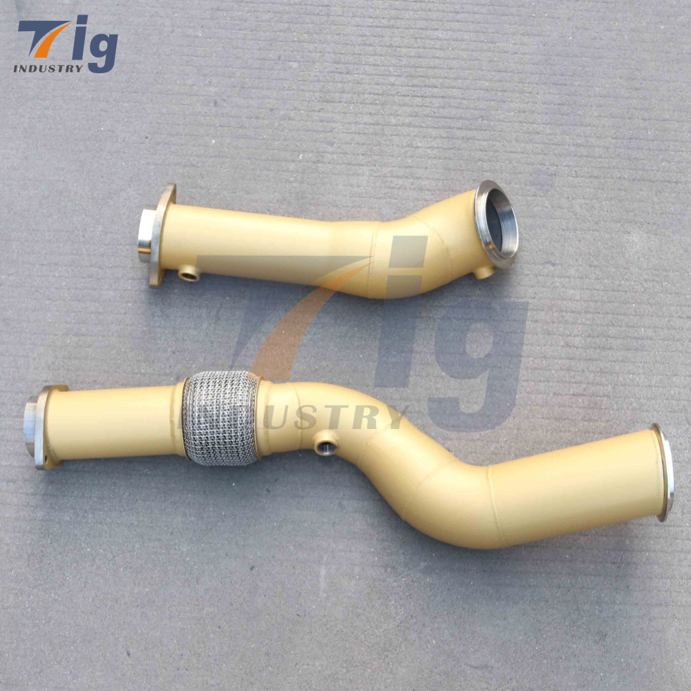 Ceramic Coating SS304 Downpipe S58 Engine G80 M3 G82 G83 M4