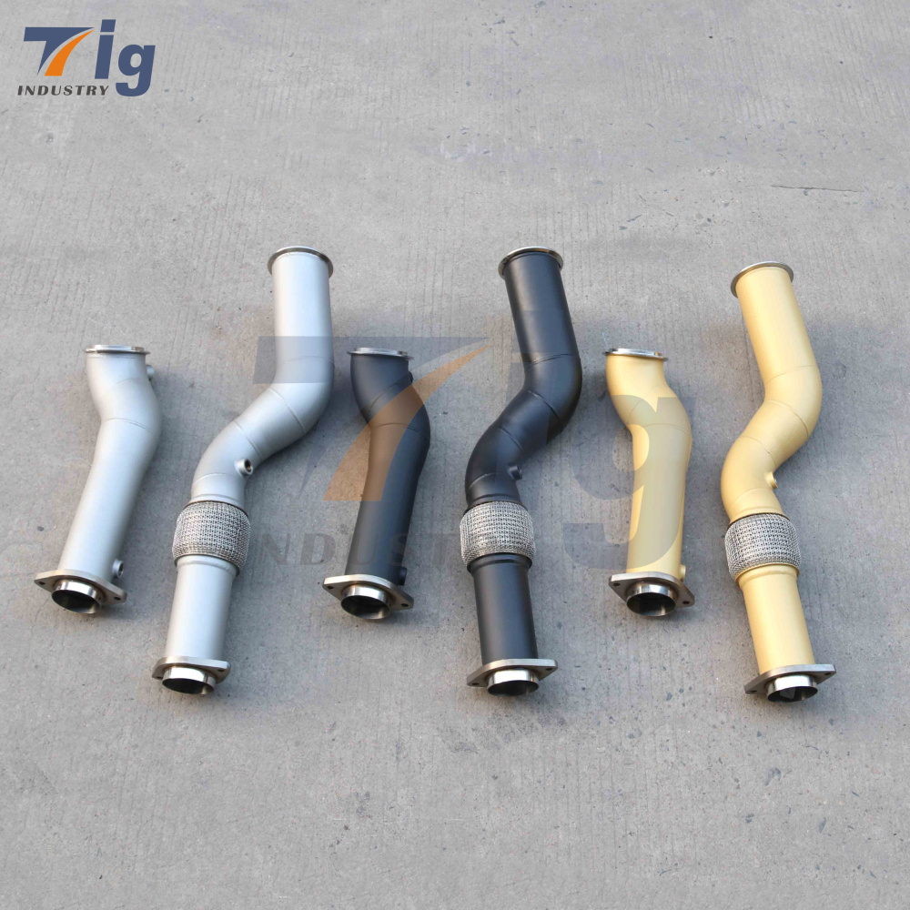 Ceramic Coating SS304 Downpipe S58 Engine G80 M3 G82 G83 M4