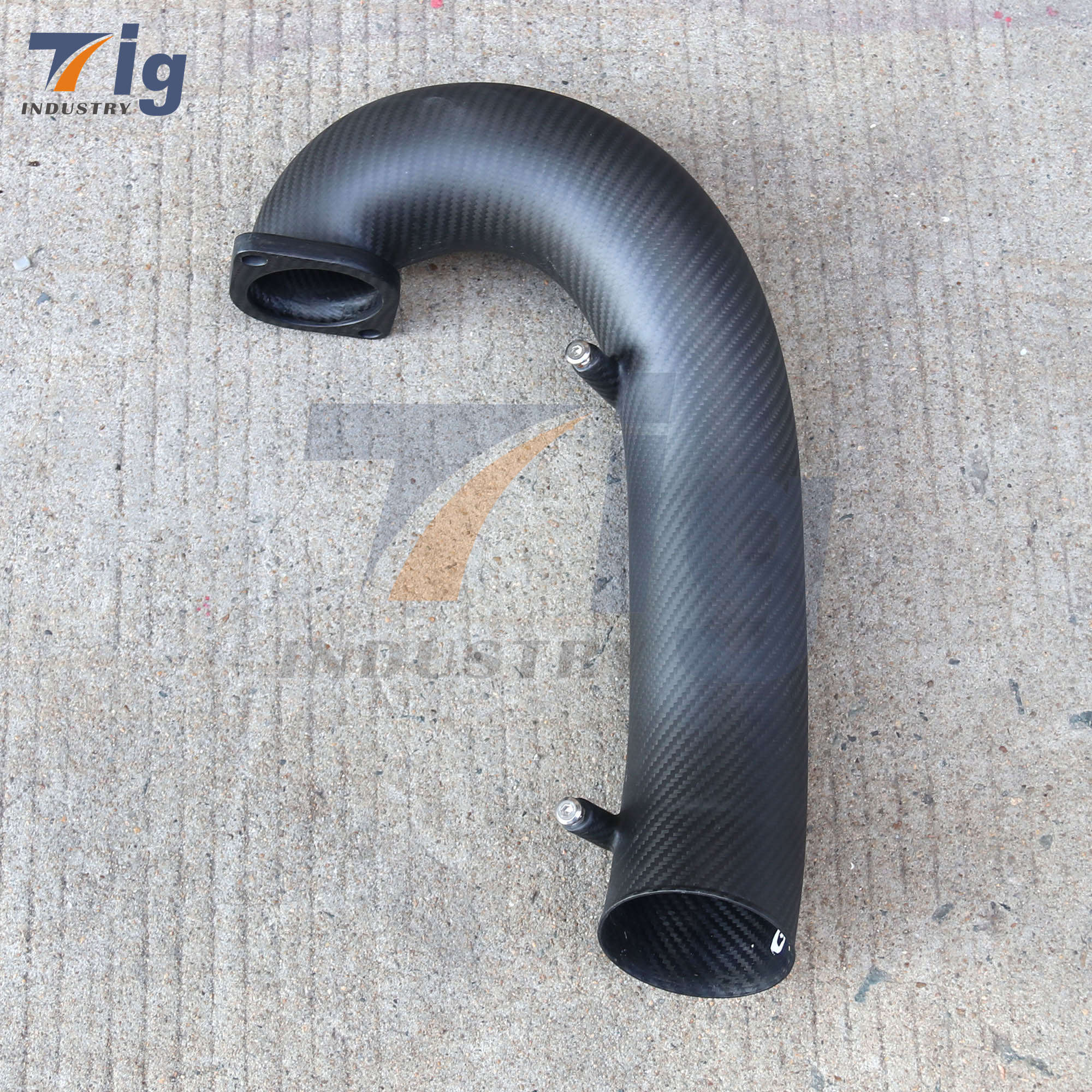 Carbon Fiber Charge Pipe Honda Civic Type-R FL5 K20C1 2023+ Autoclave Dry Carbon Direct Bolt-On OEM Upgrade
