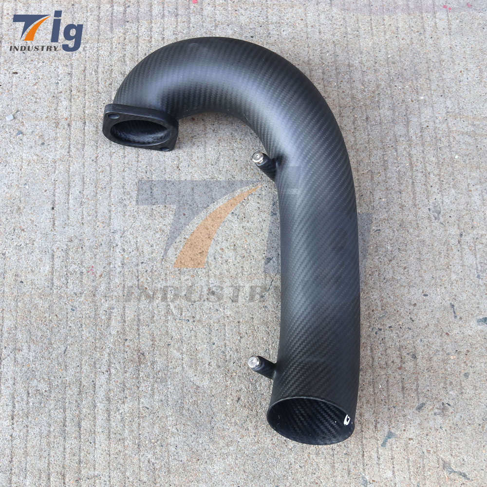 Carbon Fiber Charge Pipe Honda Civic Type-R FL5 K20C1 2023+ Autoclave Dry Carbon Direct Bolt-On OEM Upgrade