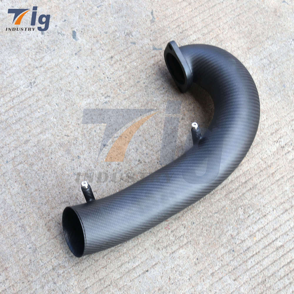 Carbon Fiber Charge Pipe Honda Civic Type-R FL5 K20C1 2023+ Autoclave Dry Carbon Direct Bolt-On OEM Upgrade