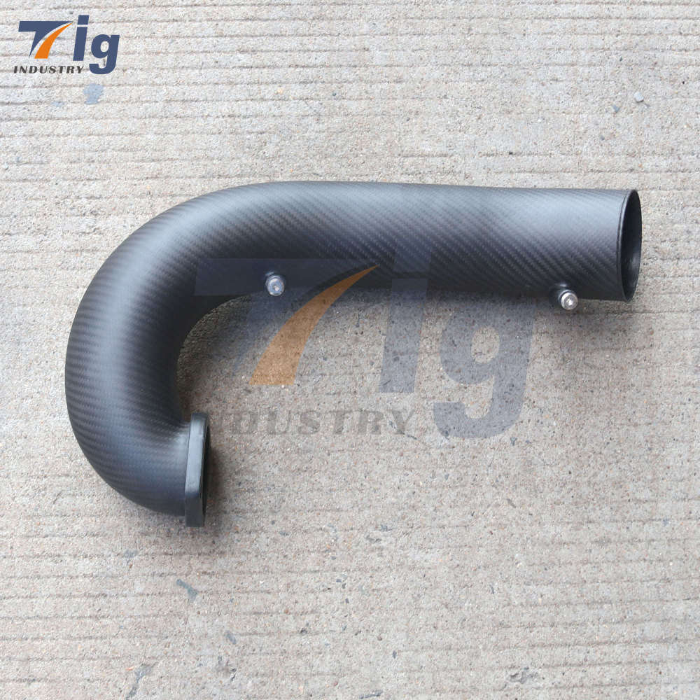 Carbon Fiber Charge Pipe Honda Civic Type-R FL5 K20C1 2023+ Autoclave Dry Carbon Direct Bolt-On OEM Upgrade