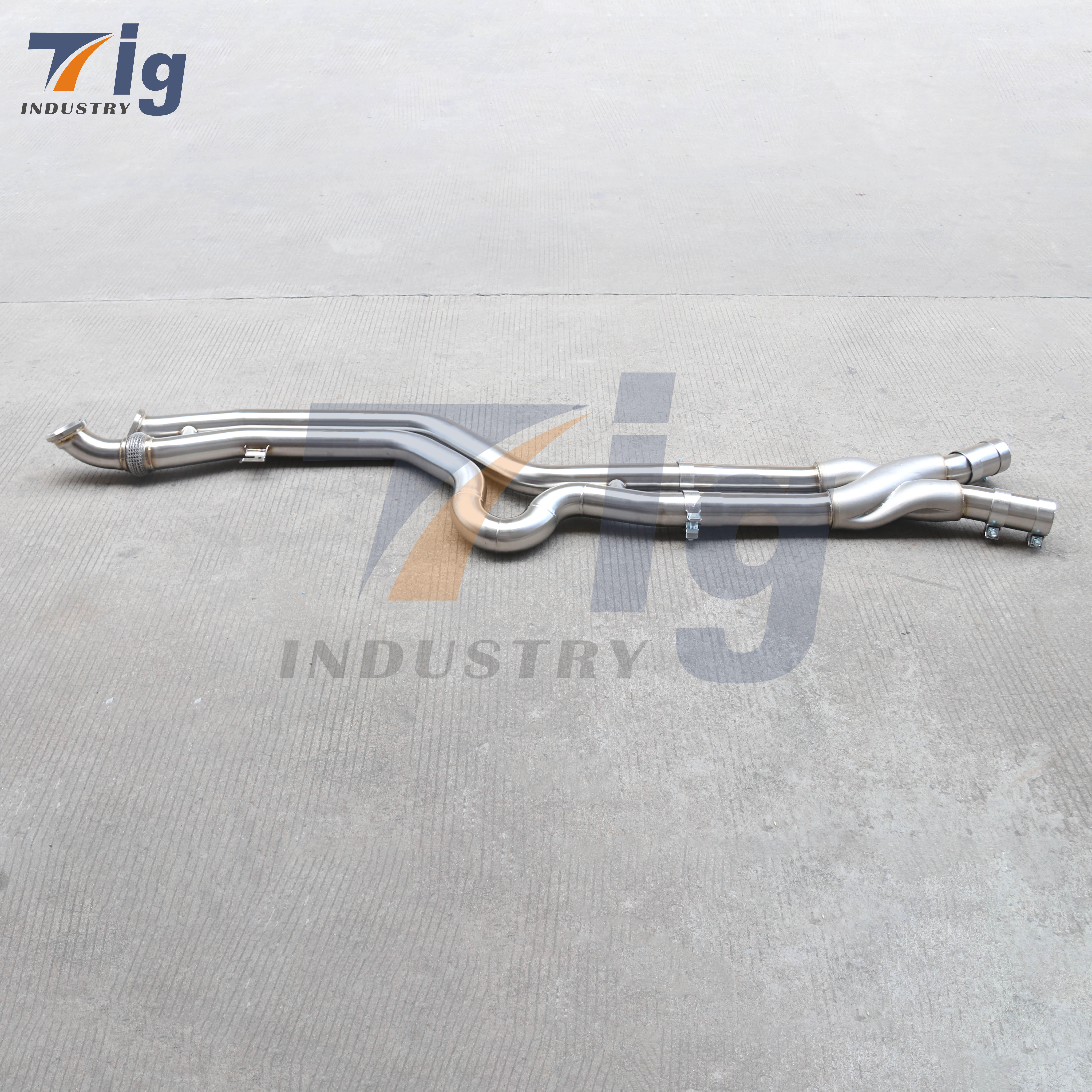 Equal Length Z Pipe Midpipe Exhaust System BMW G80 M3 G82 M4 S58 3.0L 2021+ T304 Stainless Steel