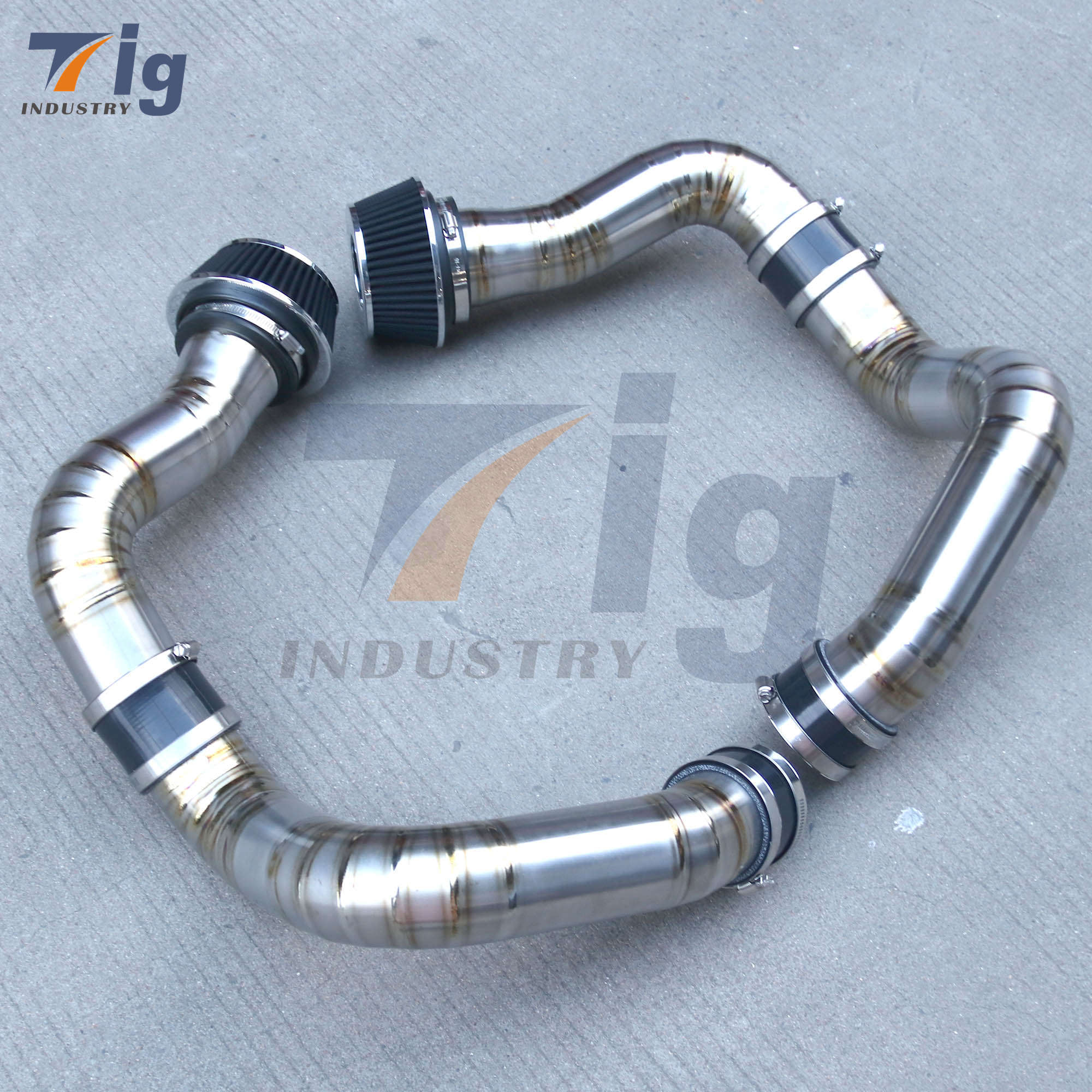 Titanium Front Mount Air Intake Pipe Kit BMW M5 G90 G99 S68 2025+ Heat Reject Lightweight