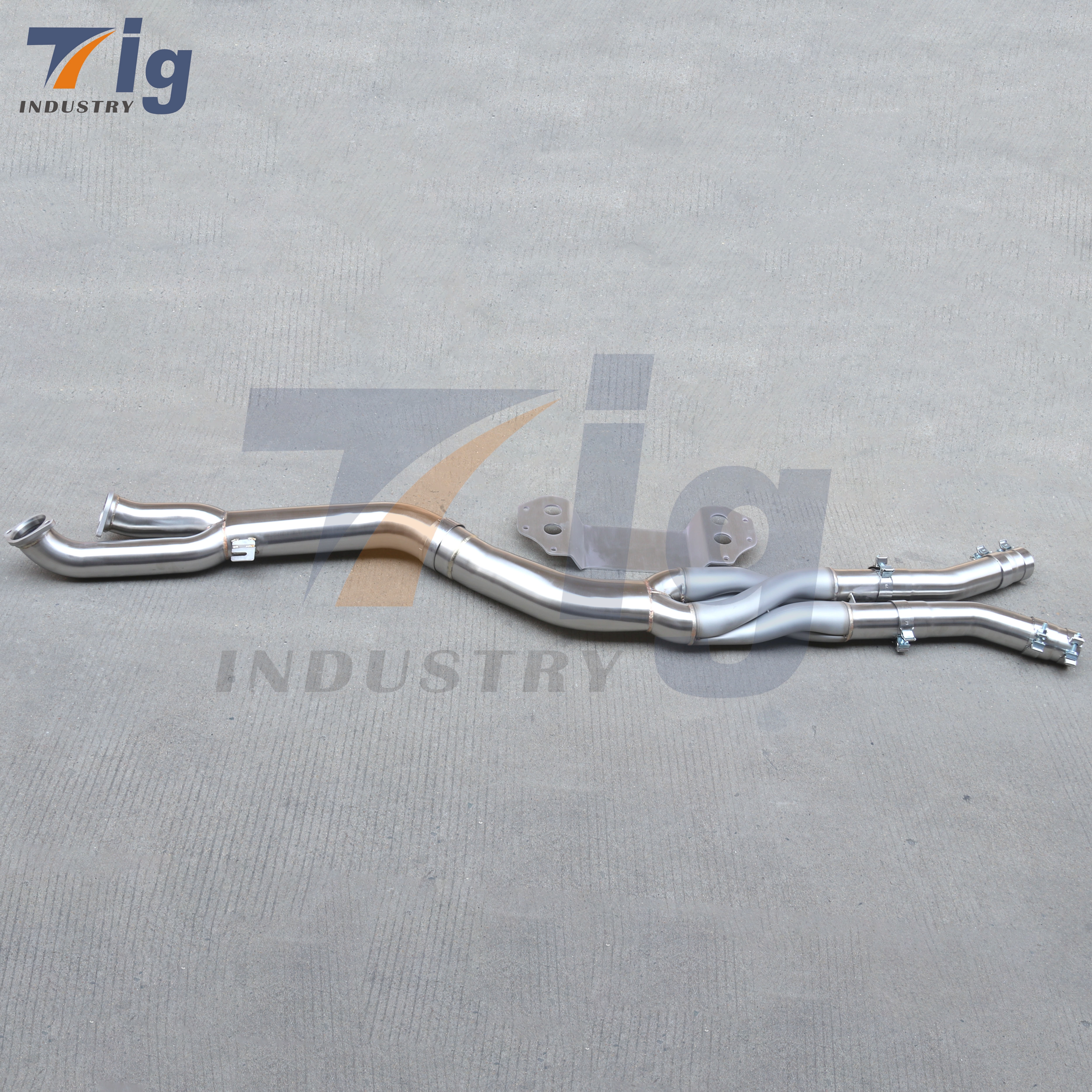 102mm Z Style Midpipe Exhaust System BMW G80 M3 G82 M4 S58 3.0L 2021+ T304 Stainless Steel