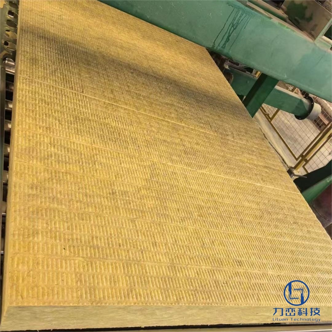 Rock Wool Lamella Core for sandwich panel core with Vertical fiber orientation and A1 fire rating-liluan