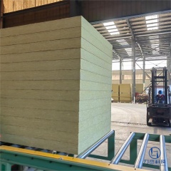 Automated production line of rock wool roofing boards- factory direct manufacturing process