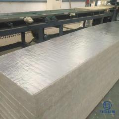 Foil faced rock wool board with reflective aluminum foil vapor barrier for HVAC duct insulation - premium quality by Liluan Technology