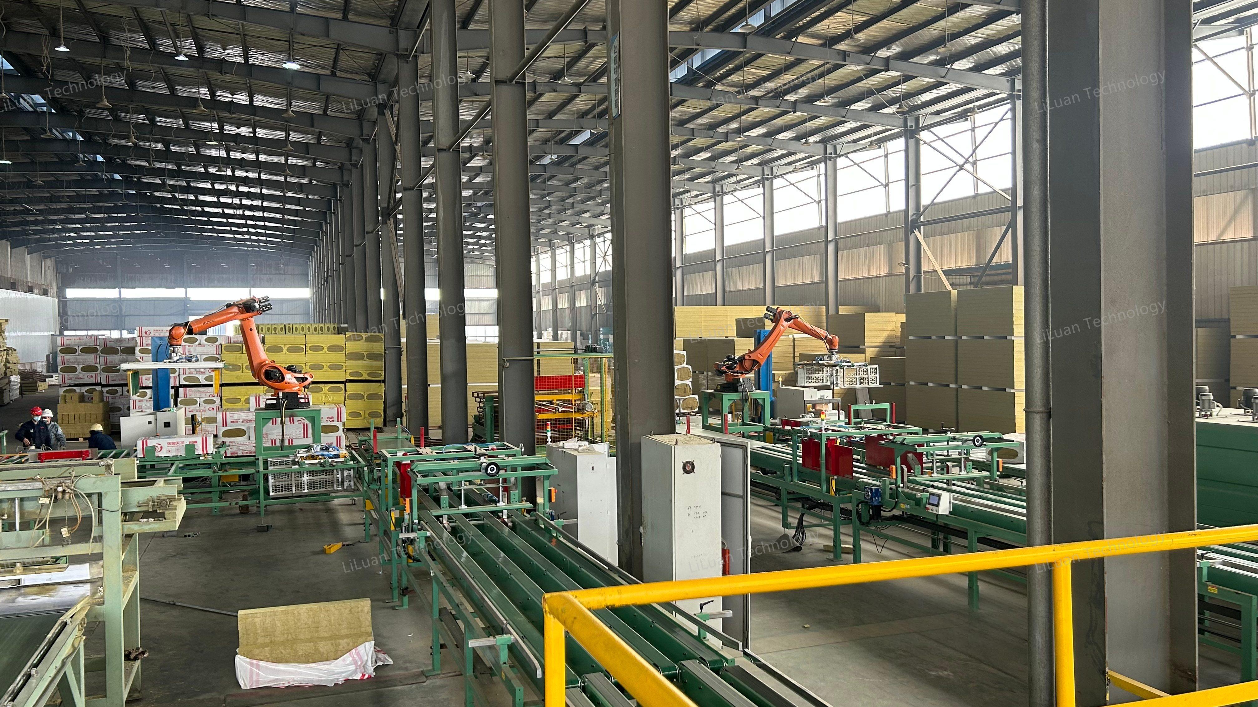 LiLuan automated rock wool production line&mdash;&mdash;LiLuan Technology