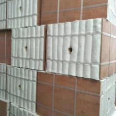 Stacked aluminum silicate modules with pre-drilled anchor holes – preformed high-temperature refractory insulation modules by Liluan Technology