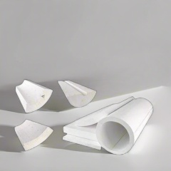 Aluminum silicate pipe sections in semi-circular and rolled forms – flexible high-temperature pipe insulation by Liluan Technology