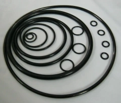 Assortment kit of various sizes black FKM (Viton) O-rings, comprehensive rubber sealing solution for pneumatic, hydraulic and general industrial machinery-LiLuan Technology
