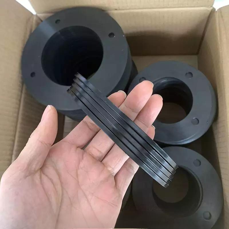 Handheld small rubber gaskets with large size rubber flange gaskets in carton, industrial rubber sealing washers for pipeline, equipment and flange sealing applications-LiLuan Technology